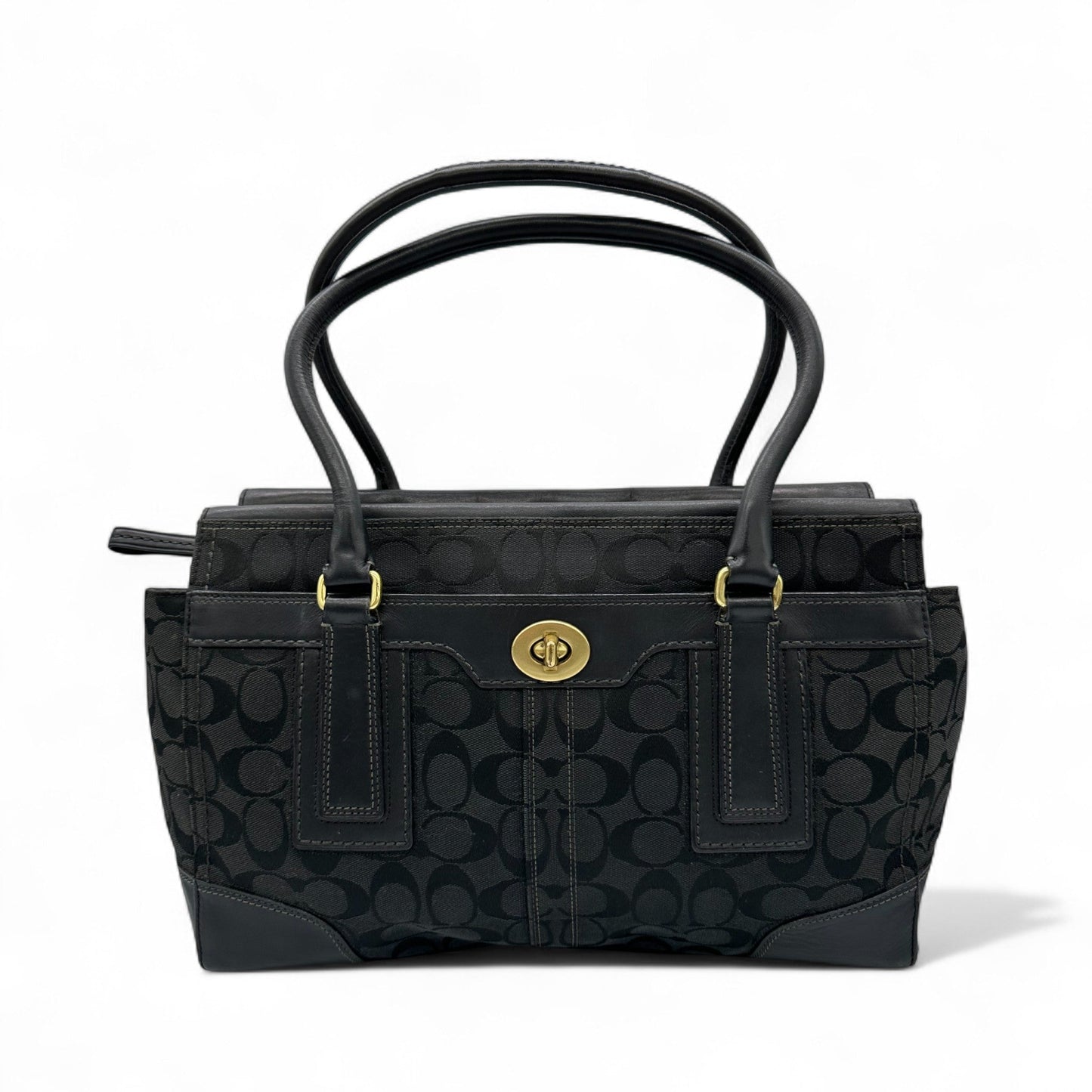 Vintage Coach Hampton Carryall 11063 Turnlock Handbag - Thanks it's Vintage