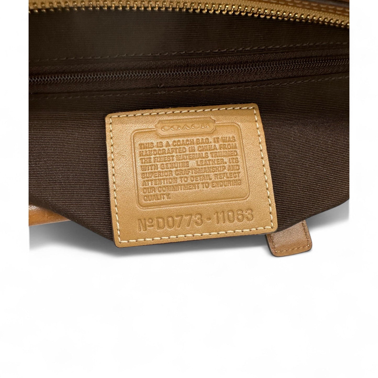 Vintage Coach Hampton Carryall 11063 Turnlock Handbag - Thanks it's Vintage