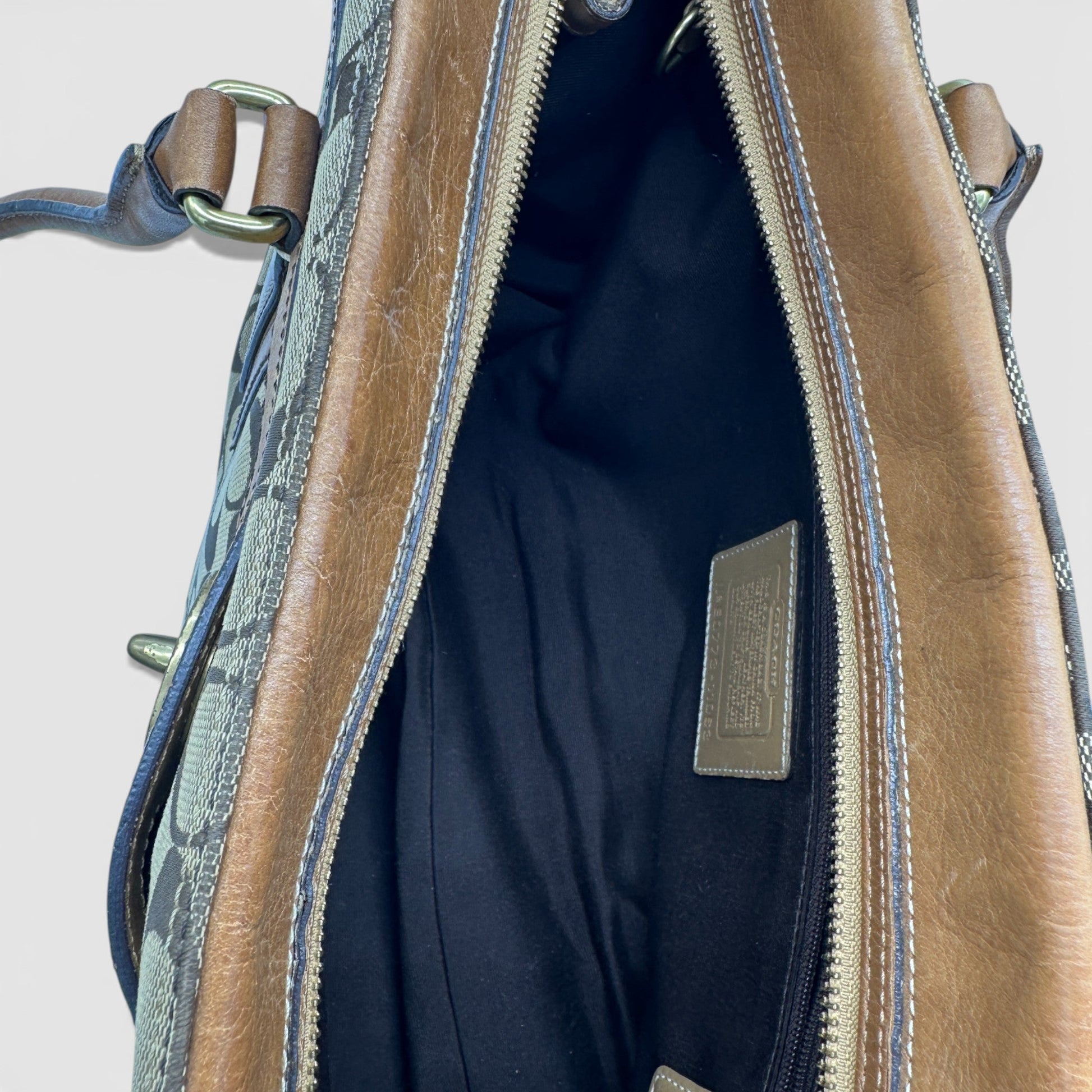 Vintage Coach Hampton Carryall 11063 Turnlock Handbag - Thanks it's Vintage