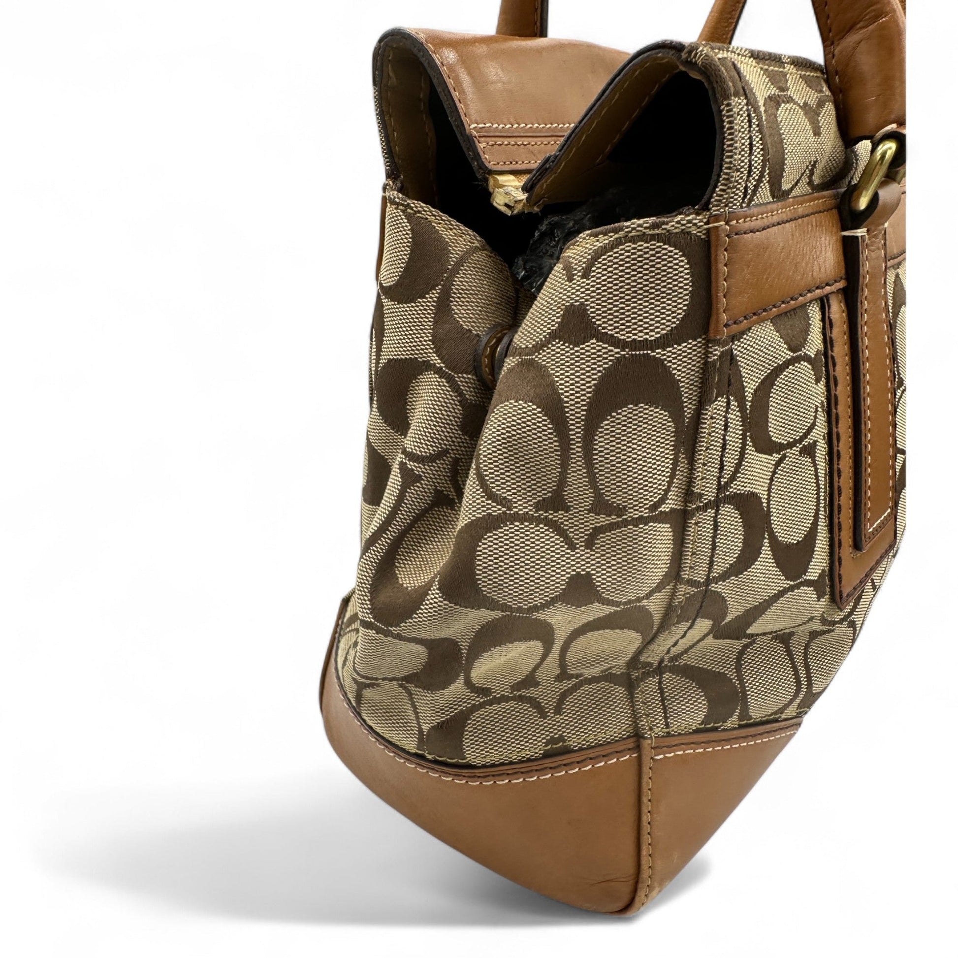 Vintage Coach Hampton Carryall 11063 Turnlock Handbag - Thanks it's Vintage