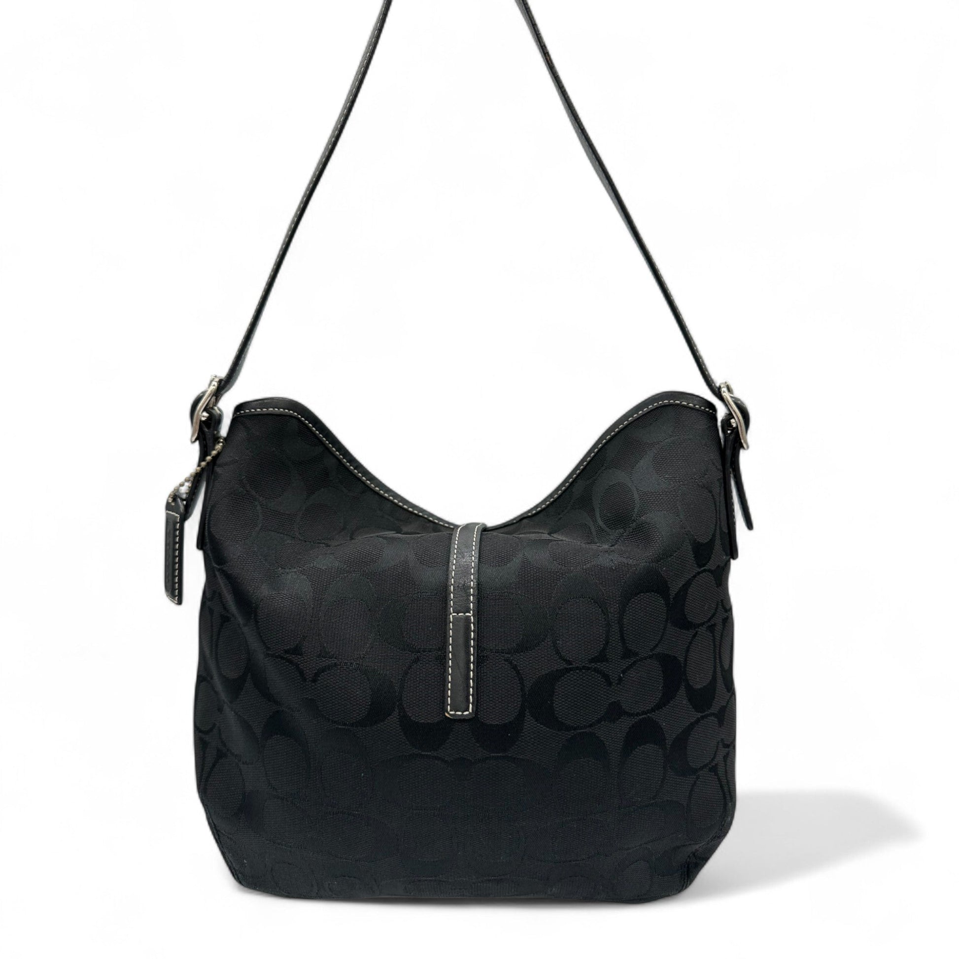 Vintage Coach Hamptons Black 6845 Shoulder Bag - Thanks it's Vintage