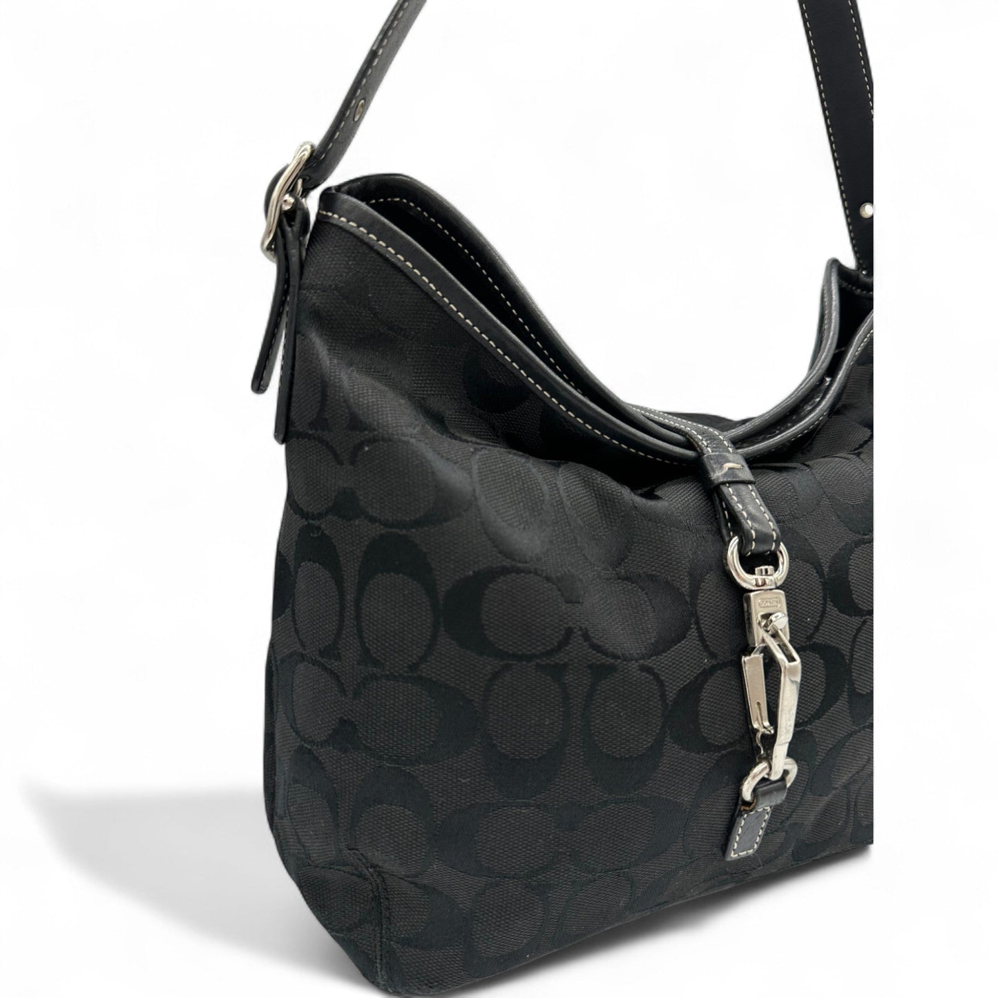 Vintage Coach Hamptons Black 6845 Shoulder Bag - Thanks it's Vintage