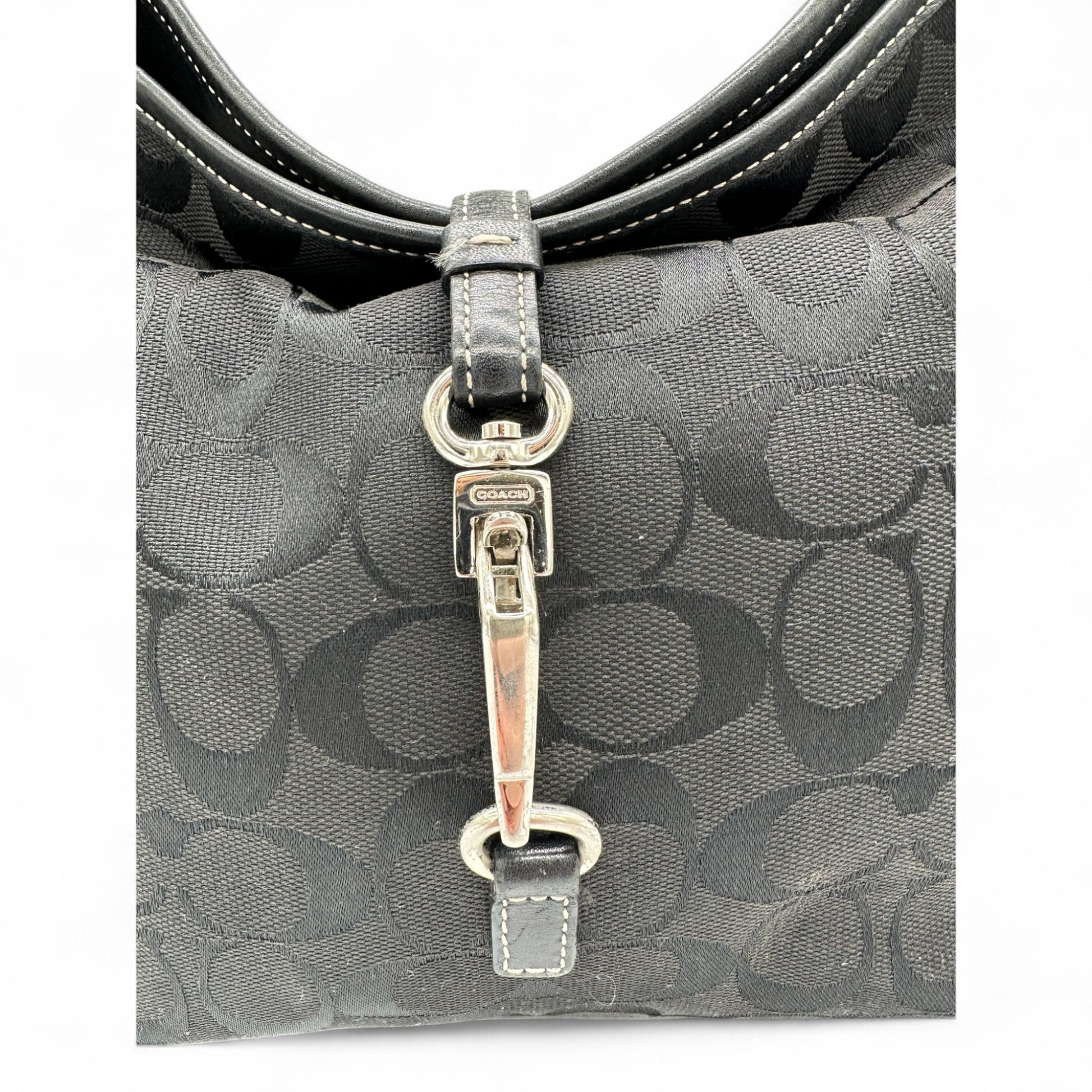 Vintage Coach Hamptons Black 6845 Shoulder Bag - Thanks it's Vintage
