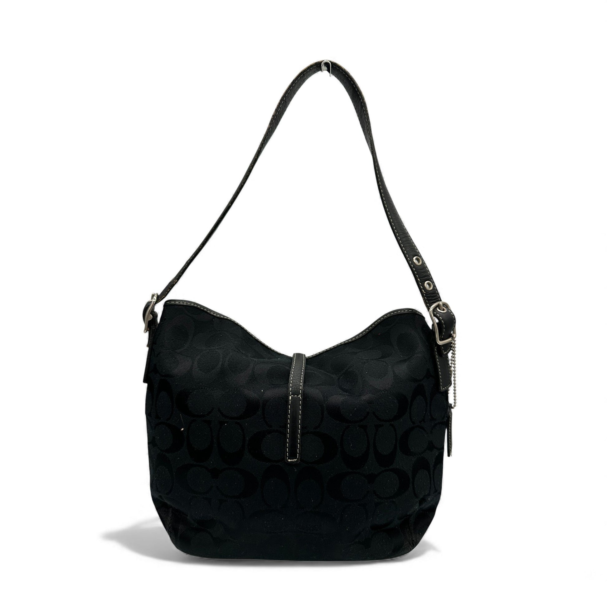 Vintage Coach Hamptons Black 6845 Shoulder Bag - Thanks it's Vintage