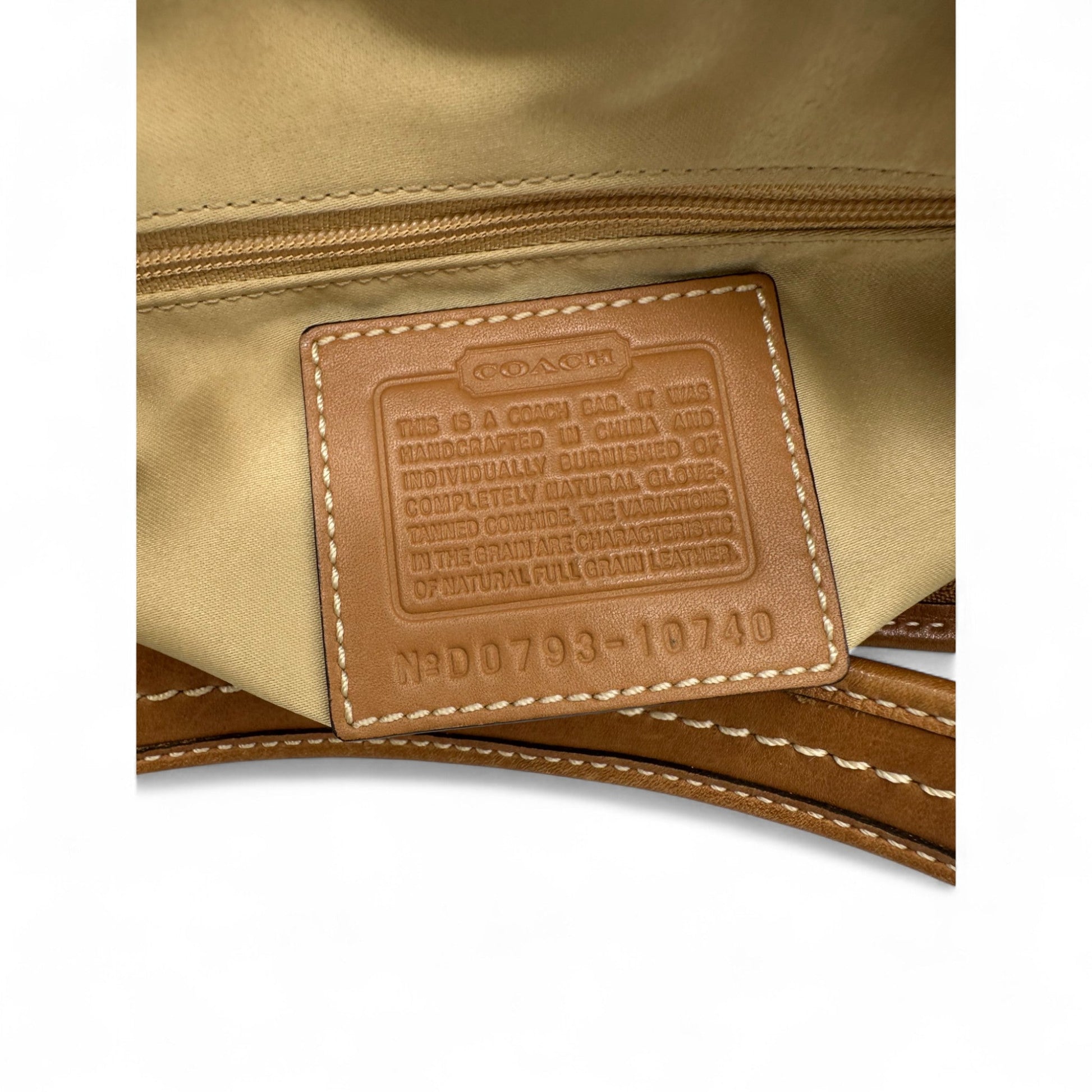 Vintage Coach Leather Ergo Shoulder Bag - Thanks it's Vintage