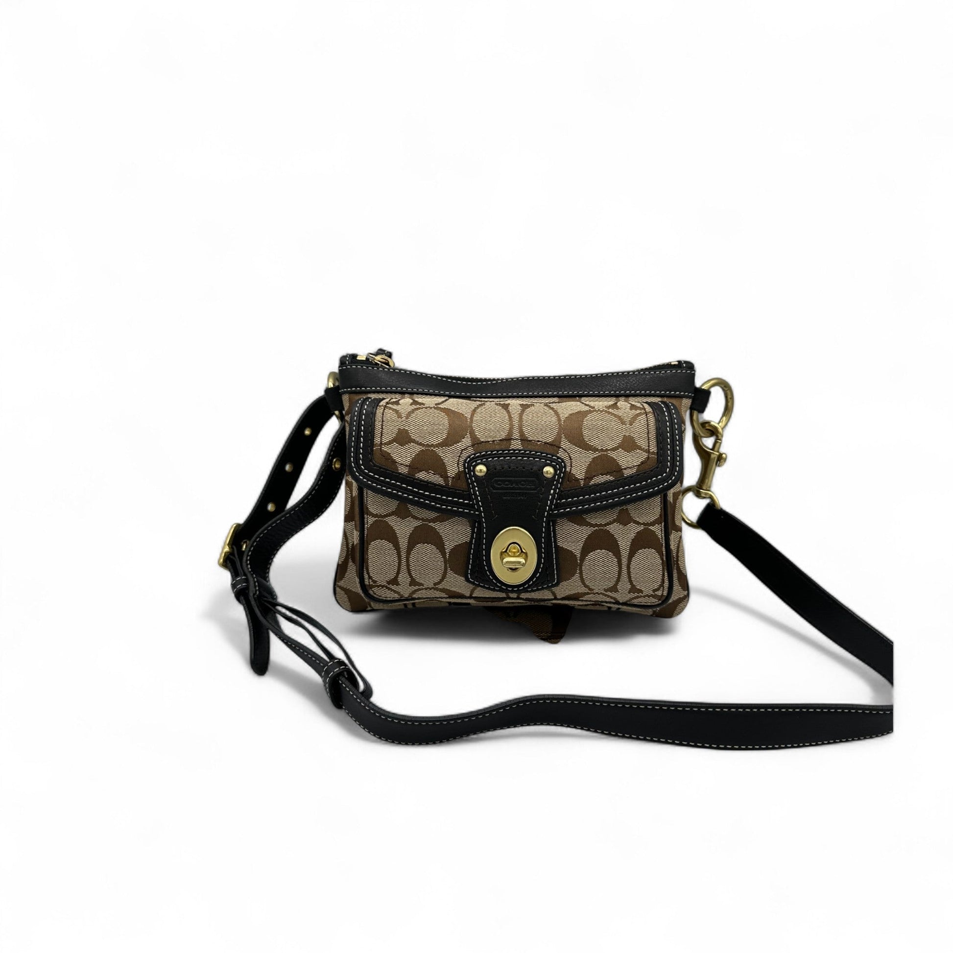 Vintage Coach Legacy Bumbag in Signature Monogram - Thanks it's Vintage