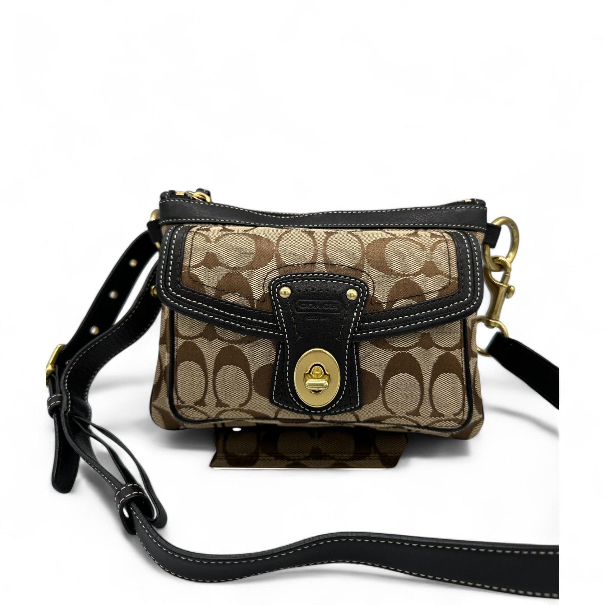 Vintage Coach Legacy Bumbag in Signature Monogram - Thanks it's Vintage