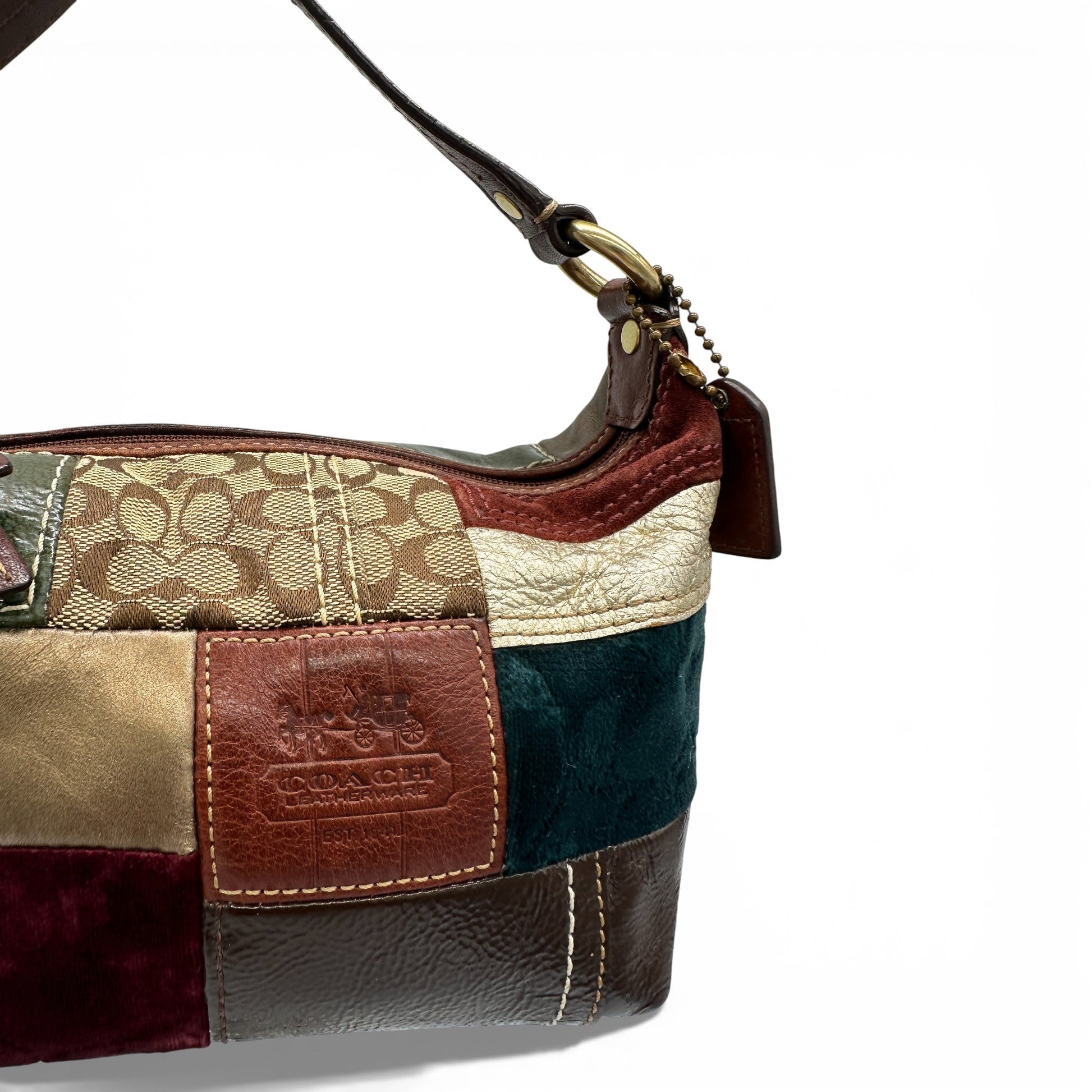 Vintage Coach Mini Patchwork 40928 Shoulder Bag - Thanks it's Vintage