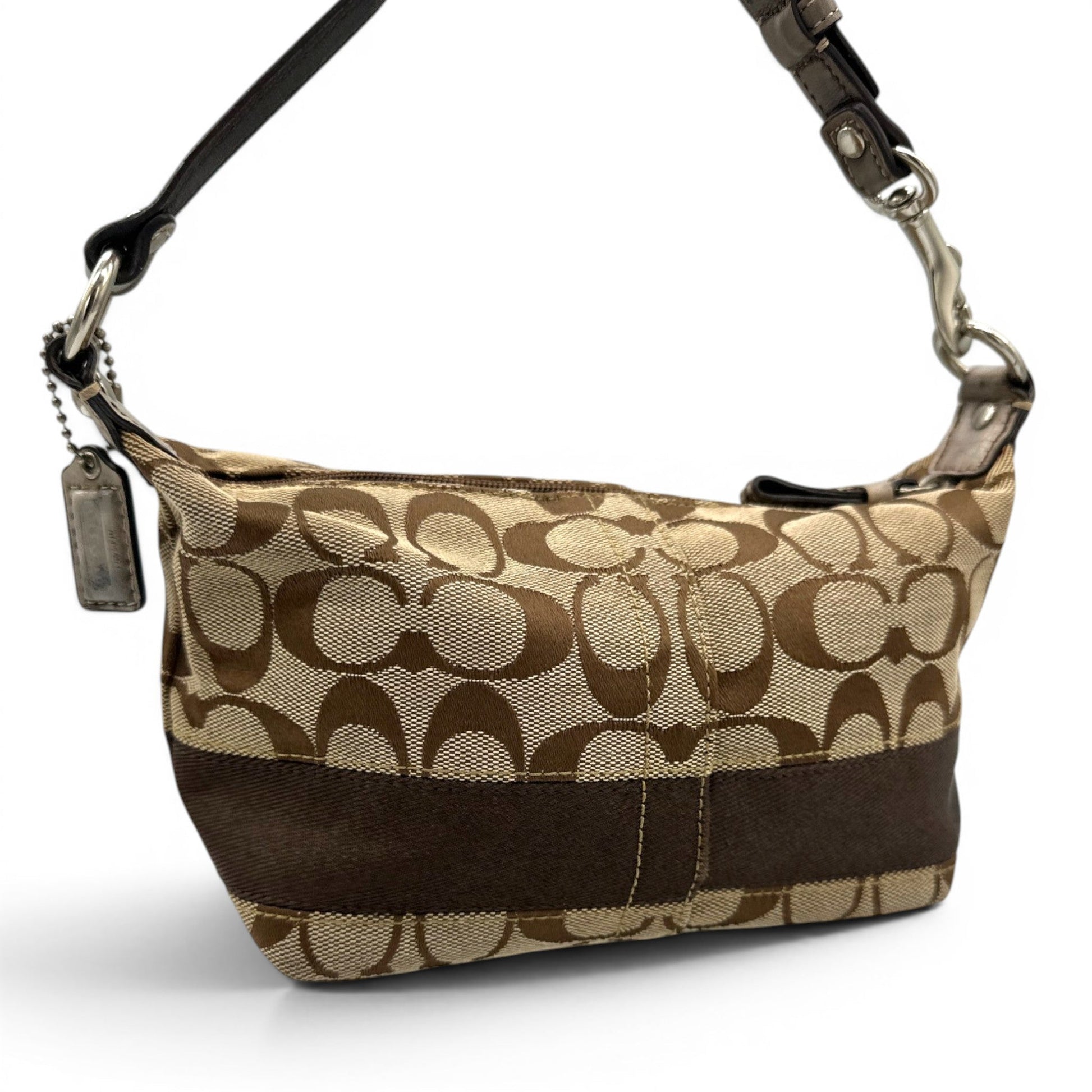 Vintage Coach Monogram Mini Shoulder Bag - Thanks it's Vintage