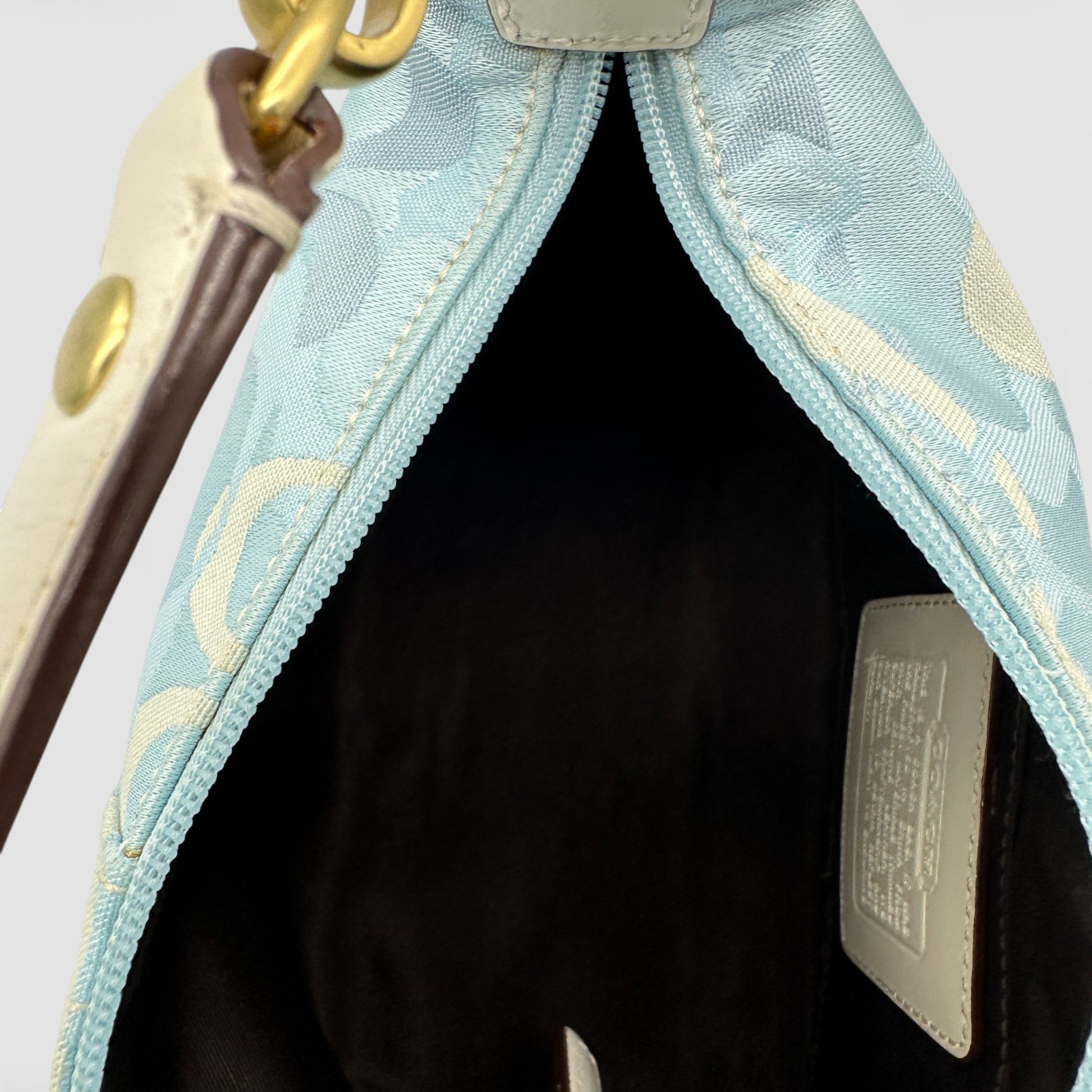 Vintage Coach Optic Monogram Shoulder Bag - Thanks it's Vintage