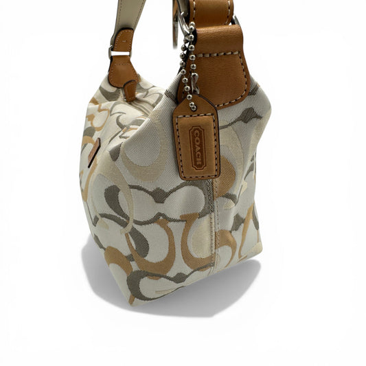 Vintage Coach Optic Monogram Shoulder Bag - Thanks it's Vintage