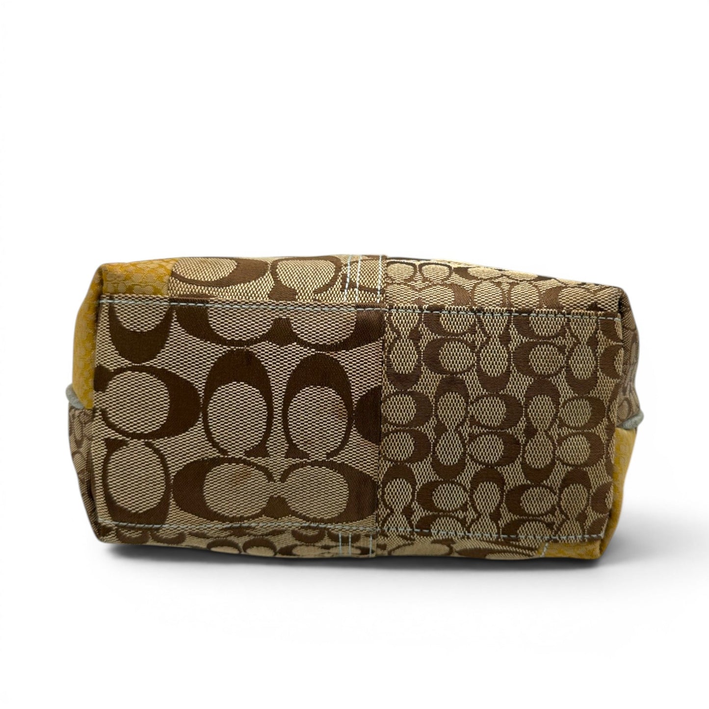 Vintage Coach Patchwork Python Trim Mini Bag - Thanks it's Vintage