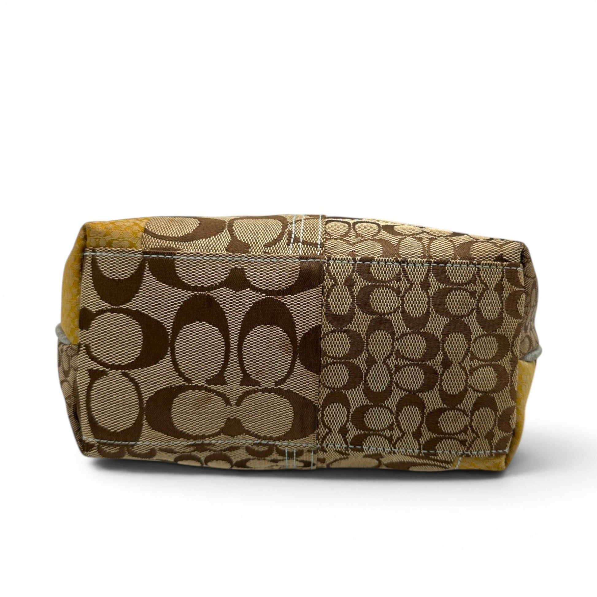 Vintage Coach Patchwork Python Trim Mini Bag - Thanks it's Vintage