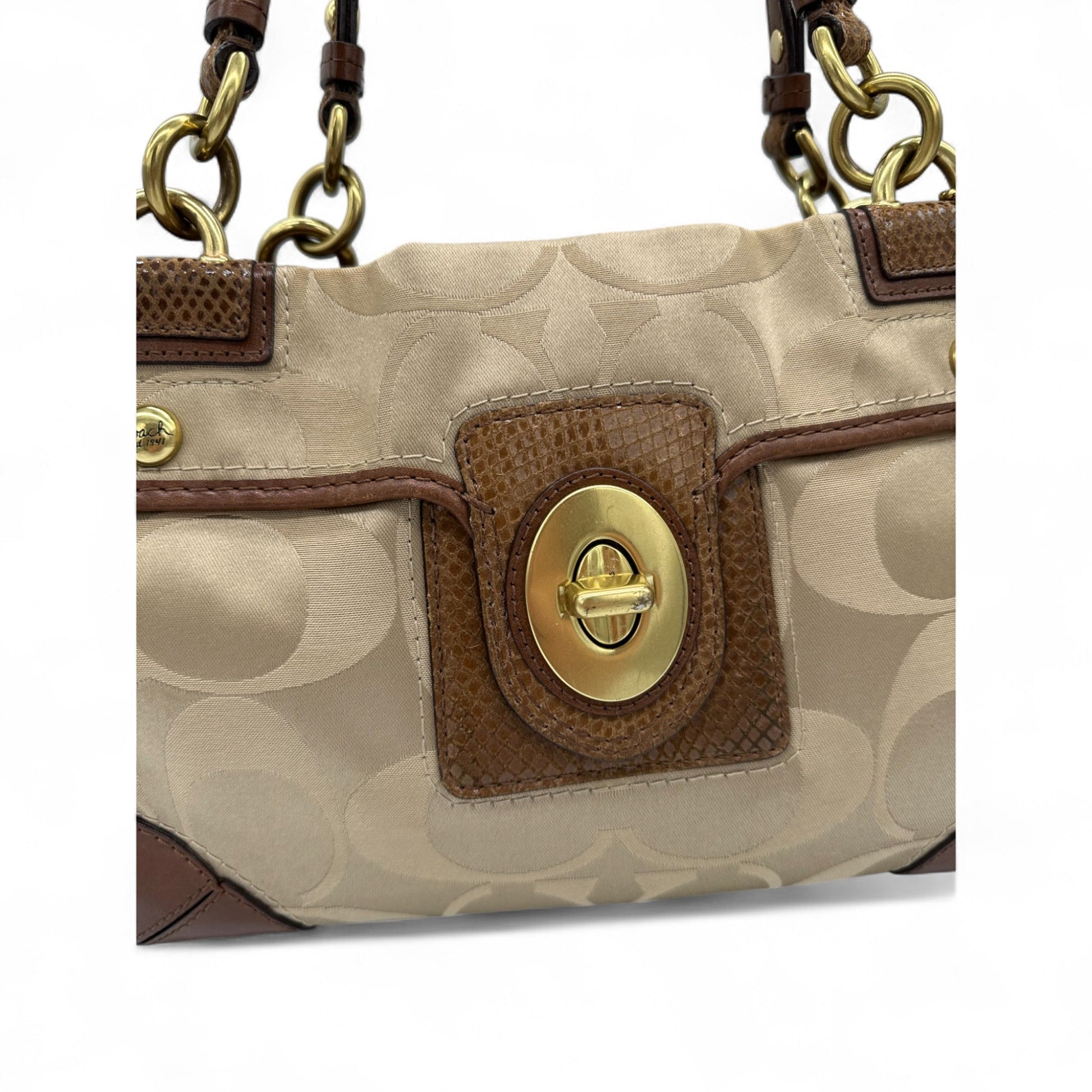 Vintage Coach Peyton 14507 Tote Shoulder Bag - Thanks it's Vintage