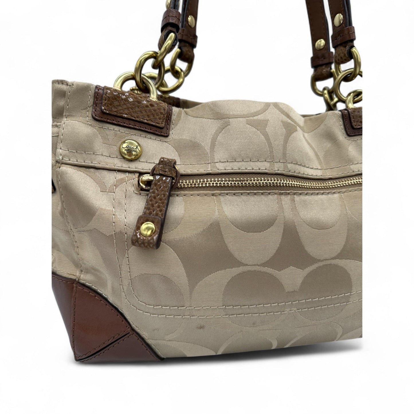 Vintage Coach Peyton 14507 Tote Shoulder Bag - Thanks it's Vintage