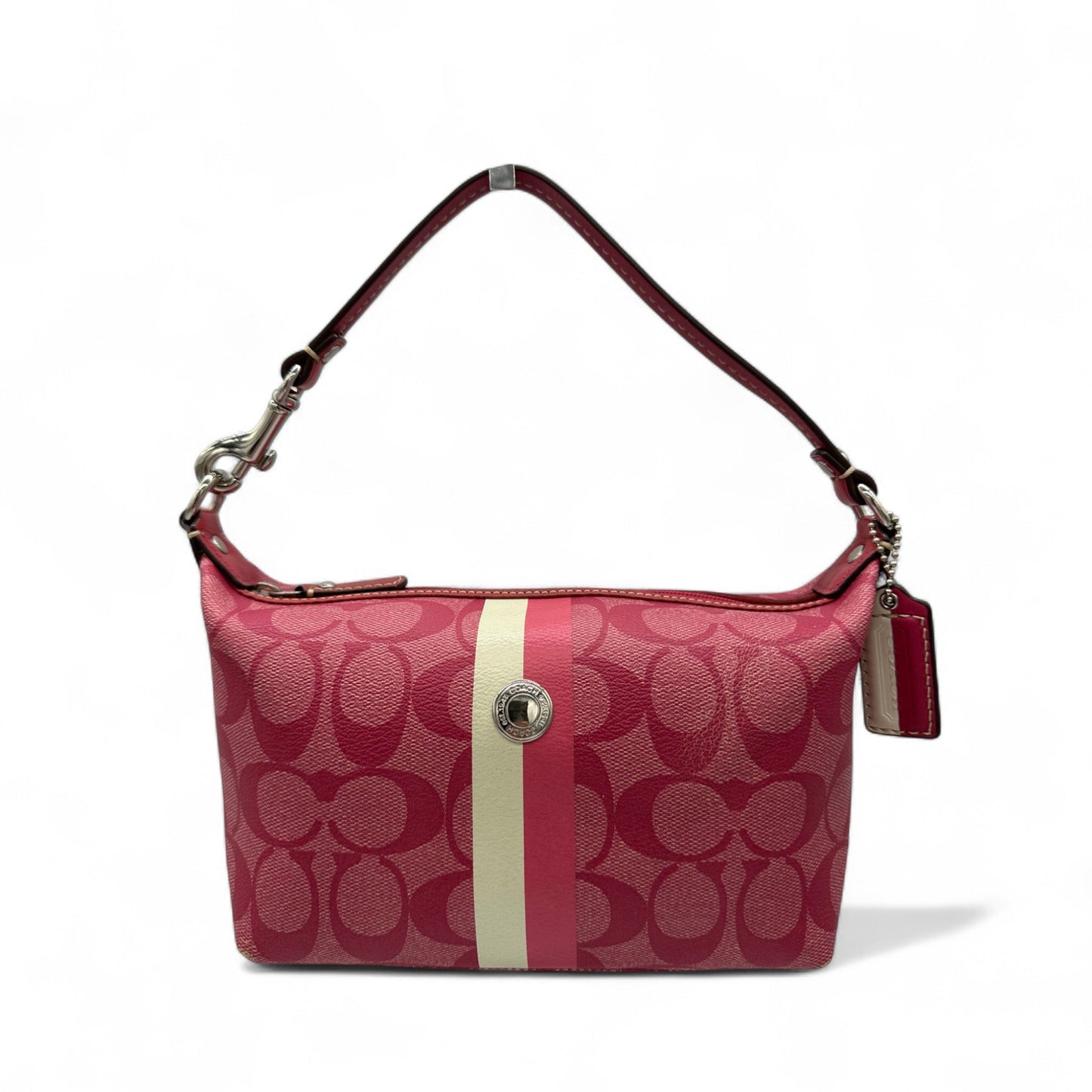 Vintage Coach Pink Monogram Shoulder Bag - Thanks it's Vintage