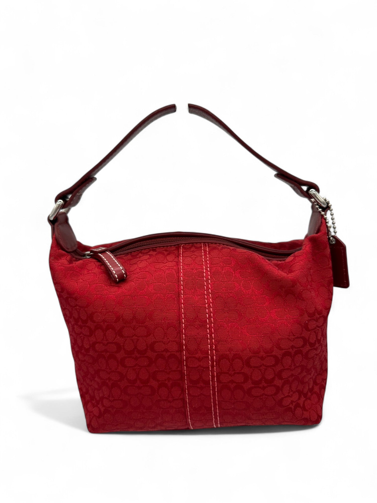 Vintage Coach Red Monogram Mini Shoulder Bag - Thanks it's Vintage