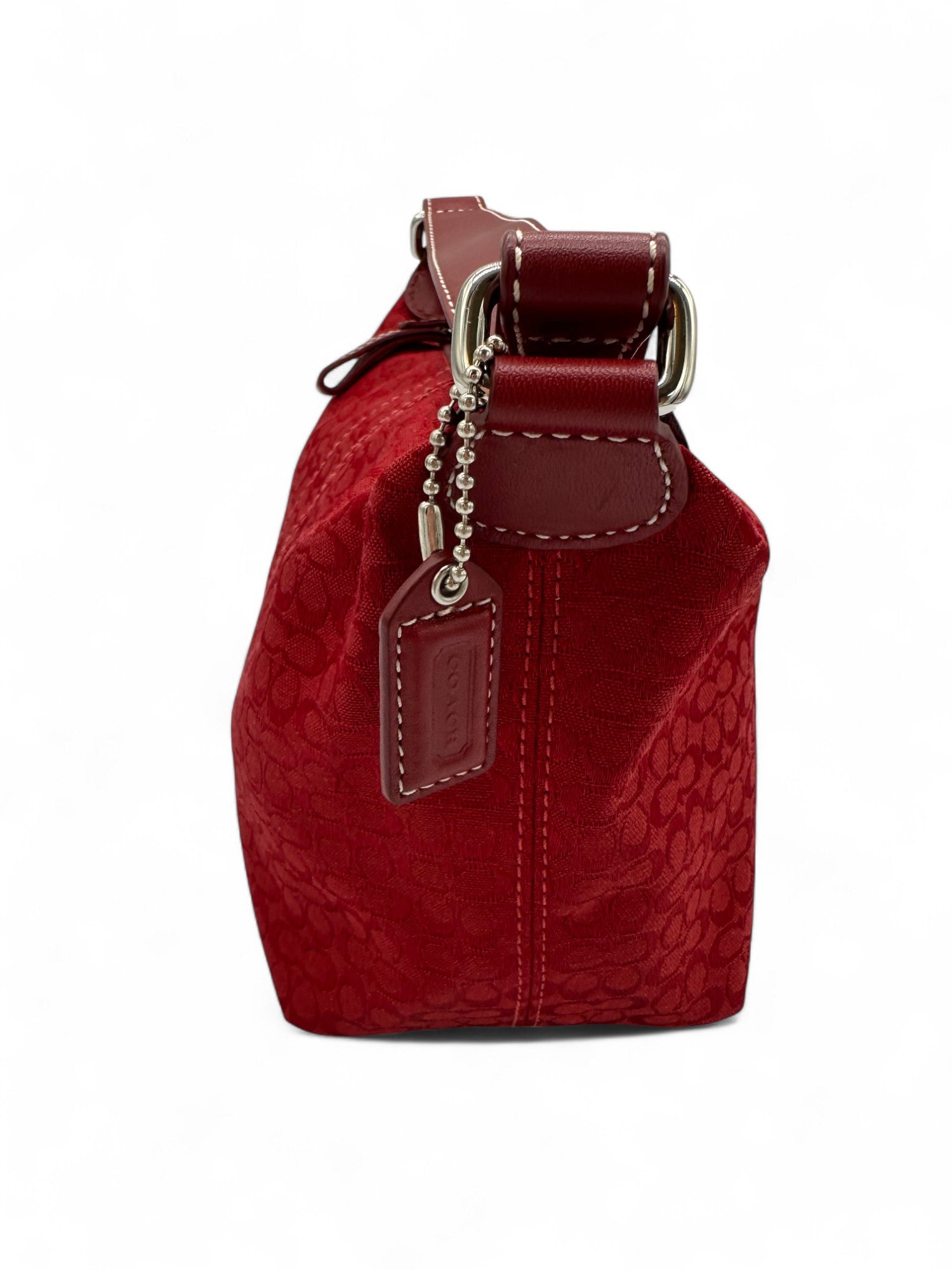 Vintage Coach Red Monogram Mini Shoulder Bag - Thanks it's Vintage