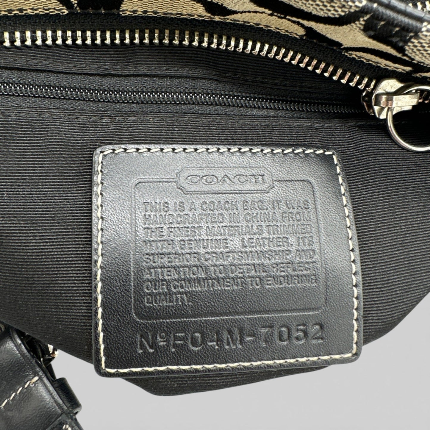 Vintage Coach Soho 7052 Tote Shoulder Bag - Thanks it's Vintage