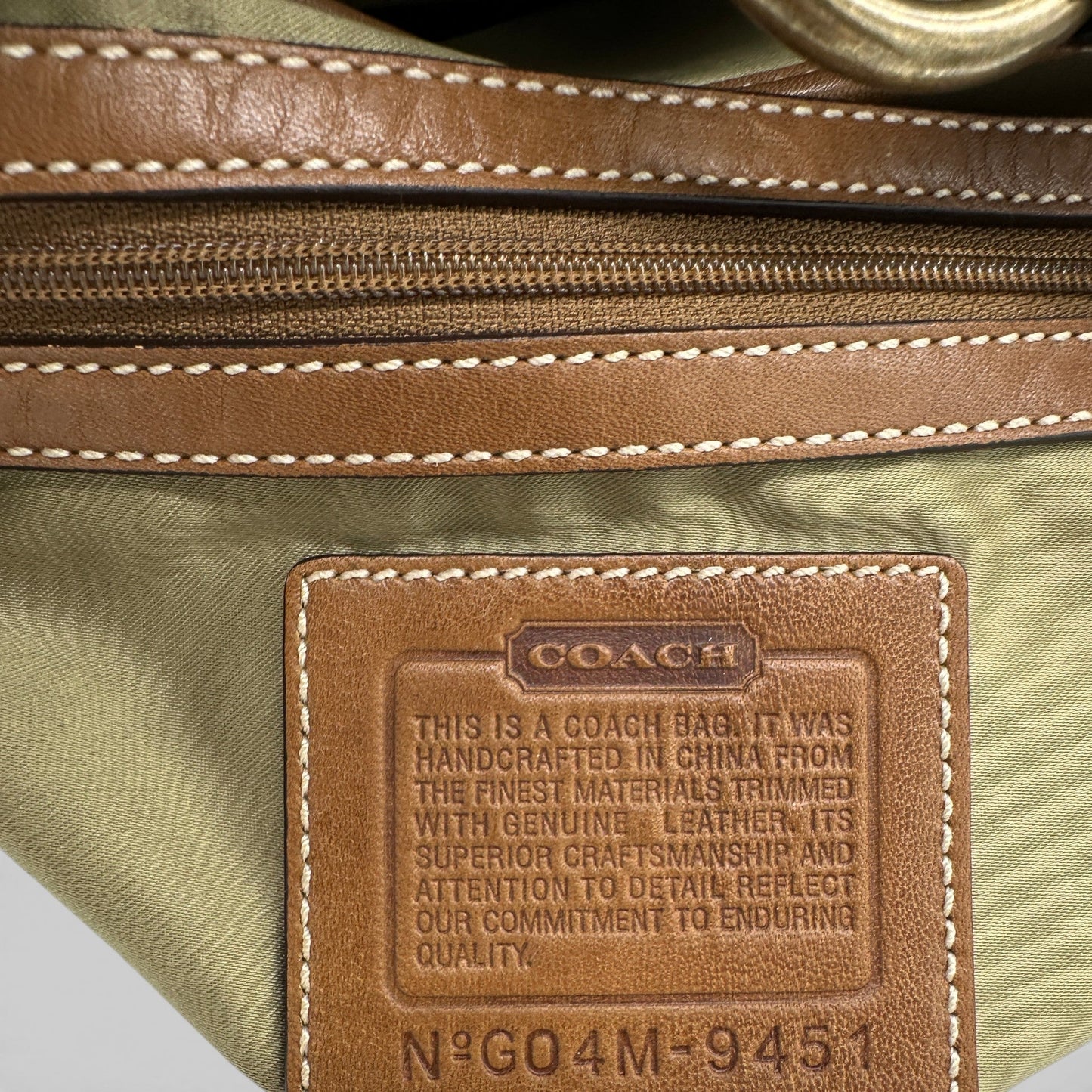 Vintage Coach Soho 9451 Shoulder Bag - Thanks it's Vintage