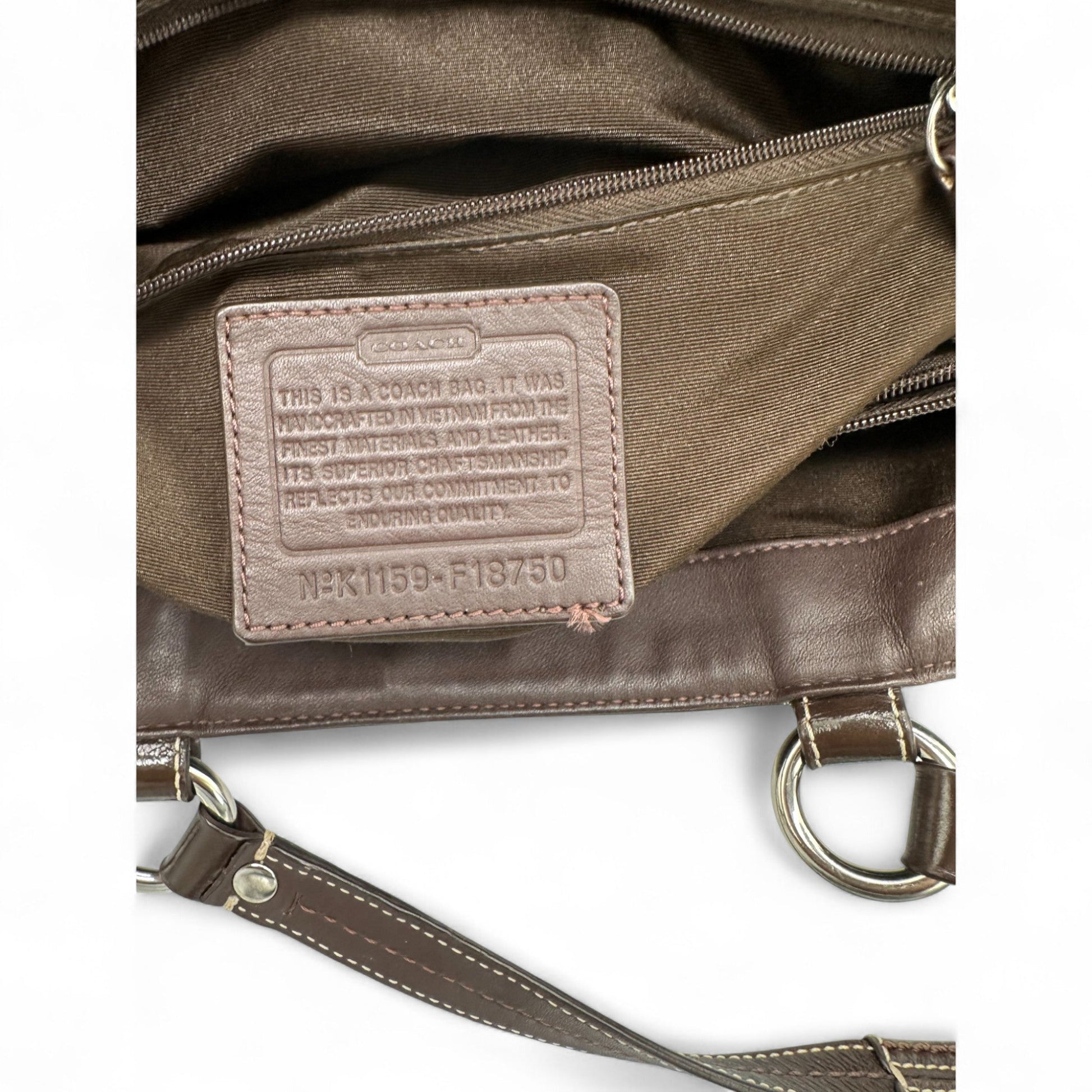 Vintage Coach Soho F18750 Tote Shoulder Bag - Thanks it's Vintage