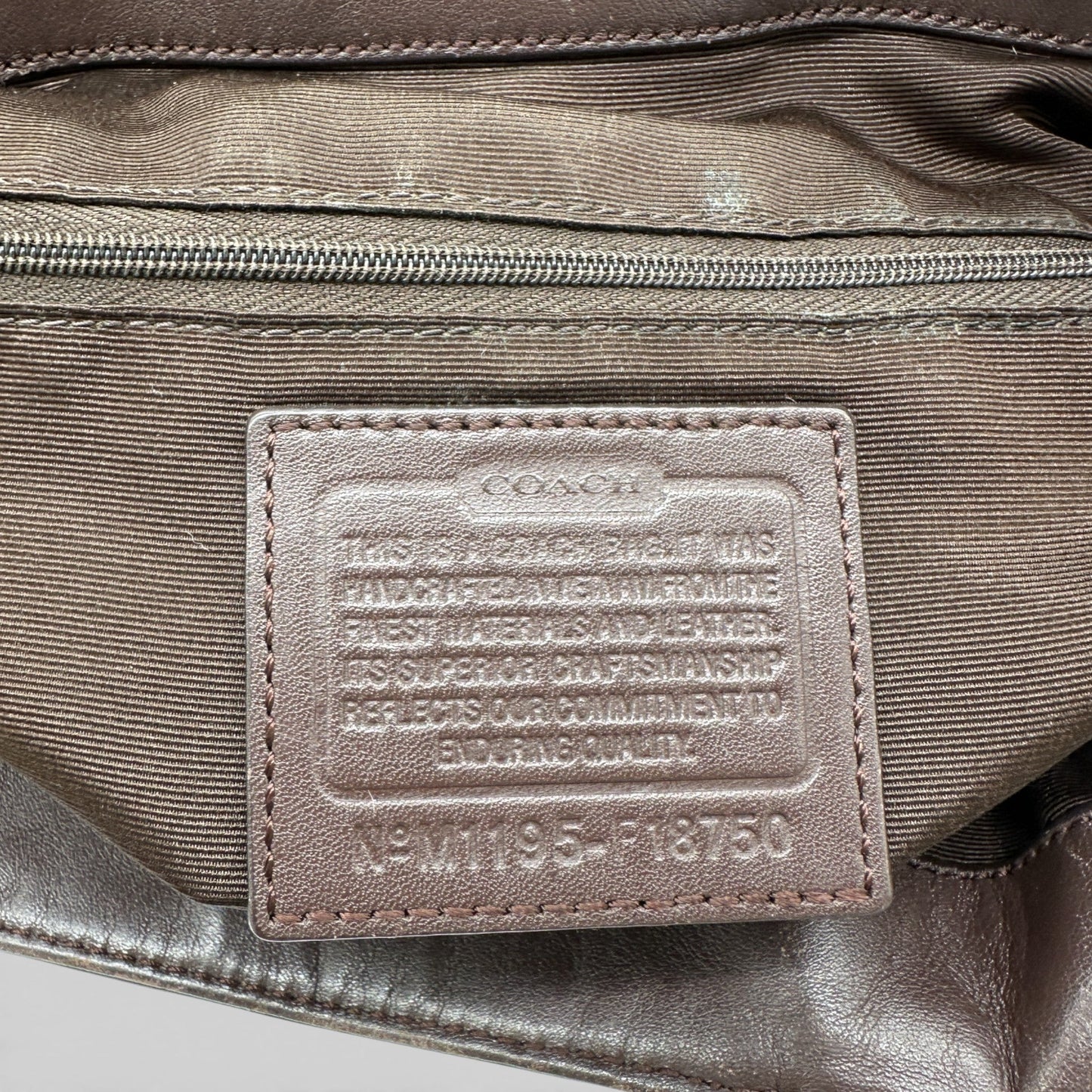 Vintage Coach Soho F18750 Tote Shoulder Bag - Thanks it's Vintage