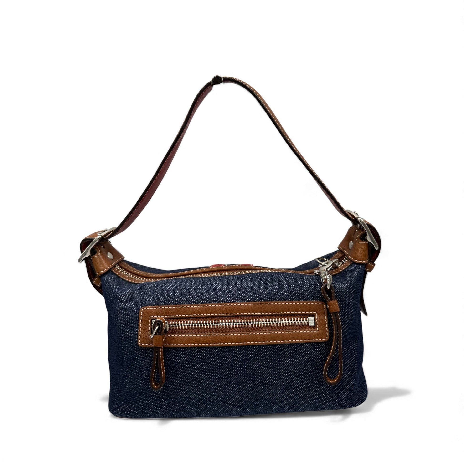 Vintage Coach Sufflette Denim 6854 Shoulder Bag - Thanks it's Vintage