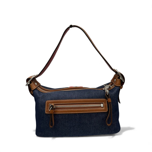 Vintage Coach Sufflette Denim 6854 Shoulder Bag - Thanks it's Vintage
