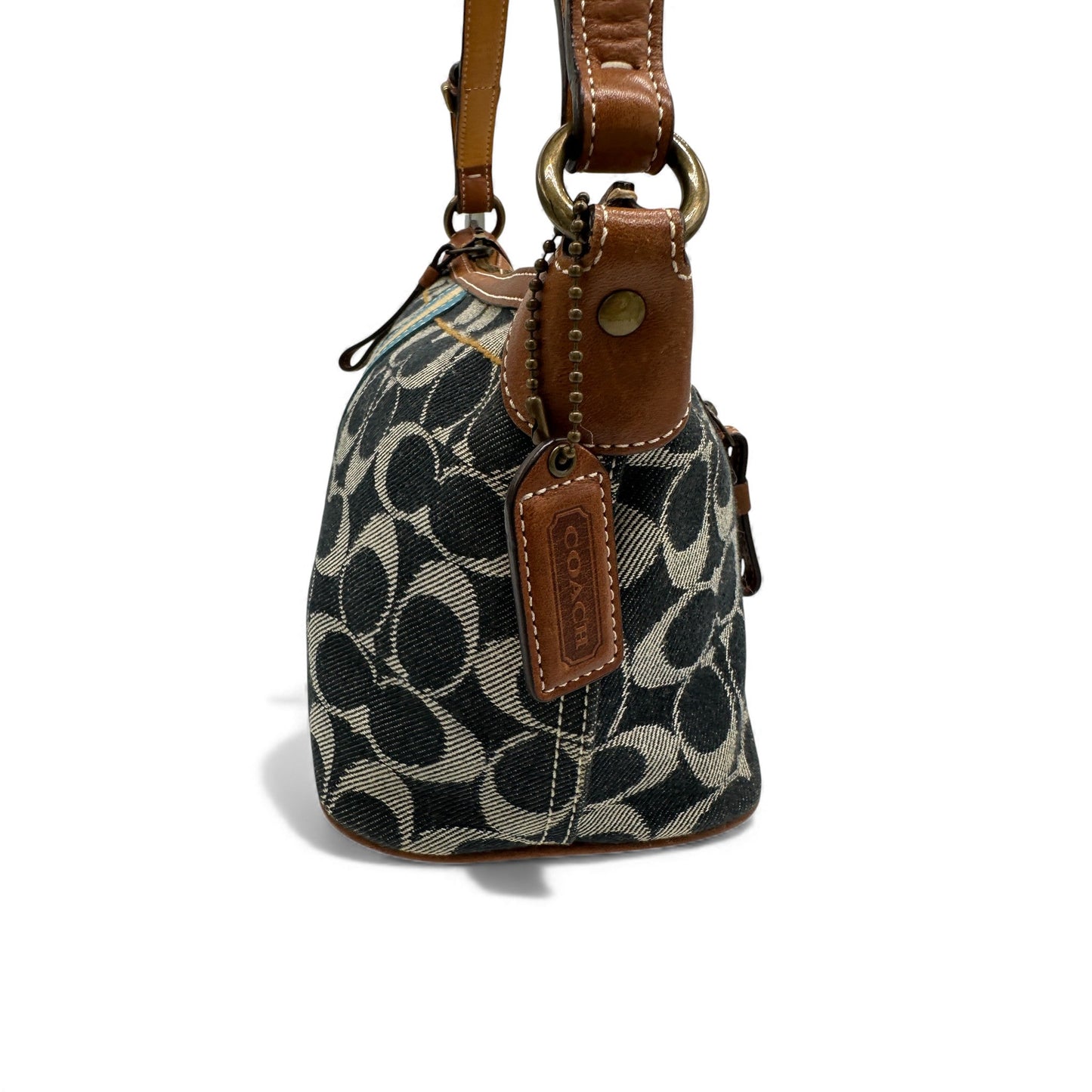 Vintage Coach Sufflette Denim 7041 Shoulder Bag - Thanks it's Vintage