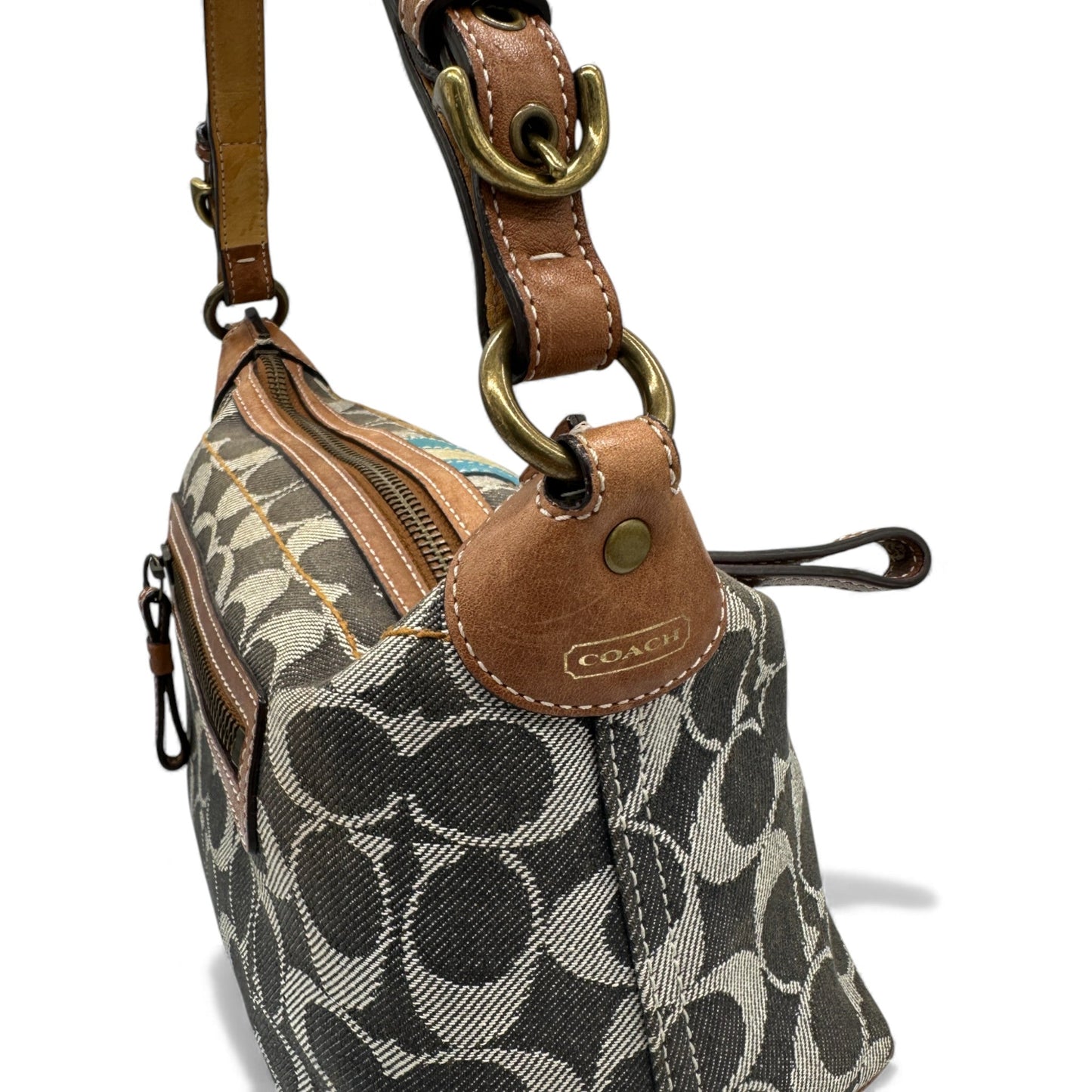 Vintage Coach Sufflette Denim 7041 Shoulder Bag - Thanks it's Vintage