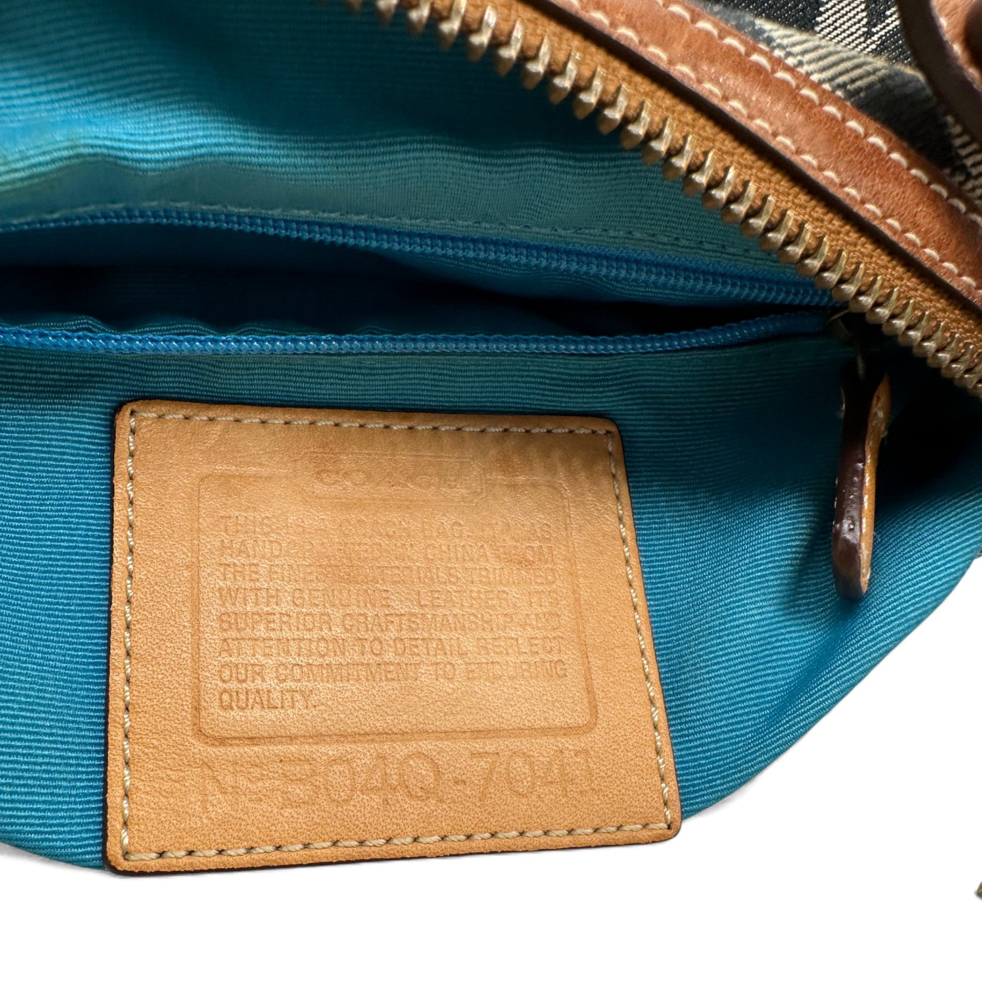 Vintage Coach Sufflette Denim 7041 Shoulder Bag - Thanks it's Vintage