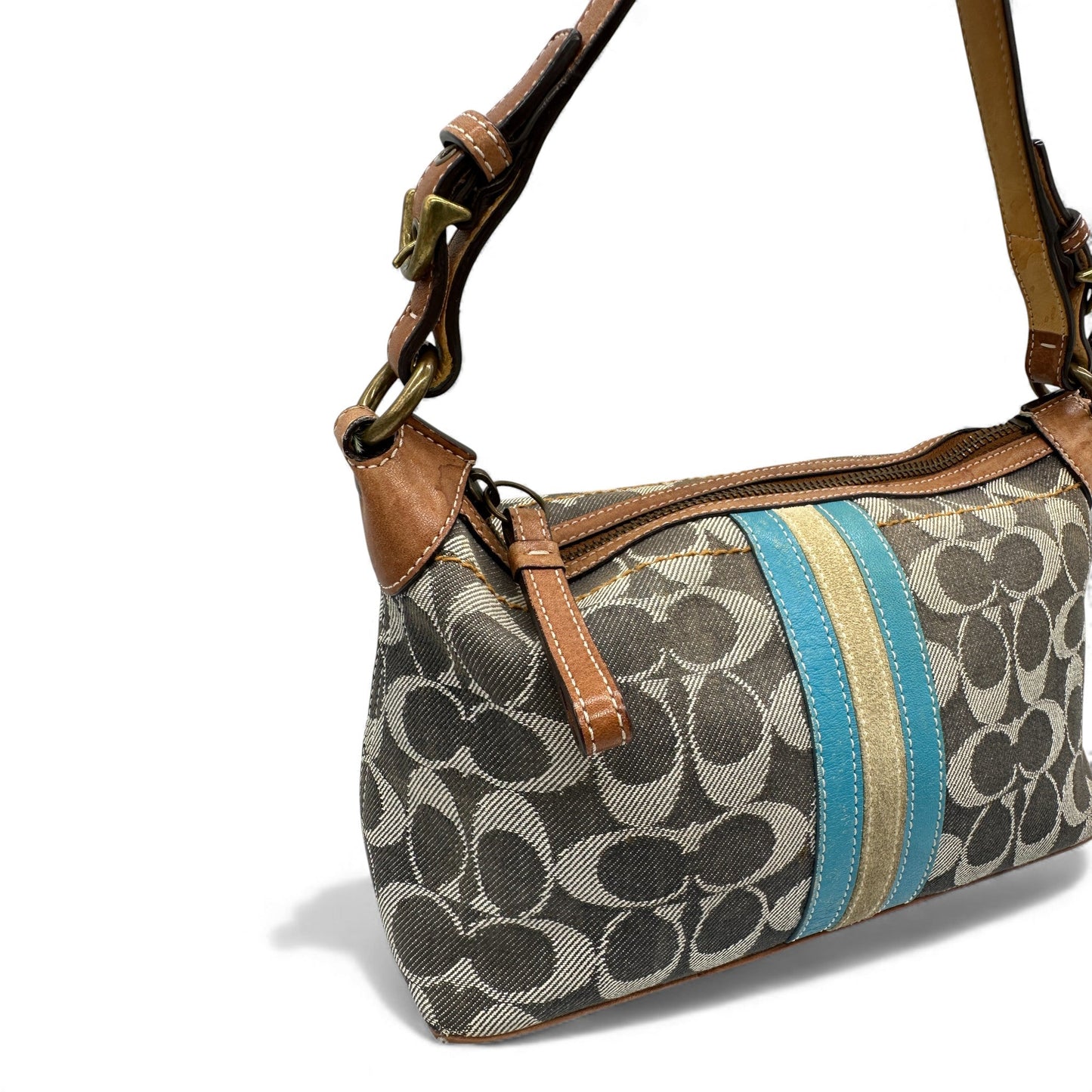 Vintage Coach Sufflette Denim 7041 Shoulder Bag - Thanks it's Vintage