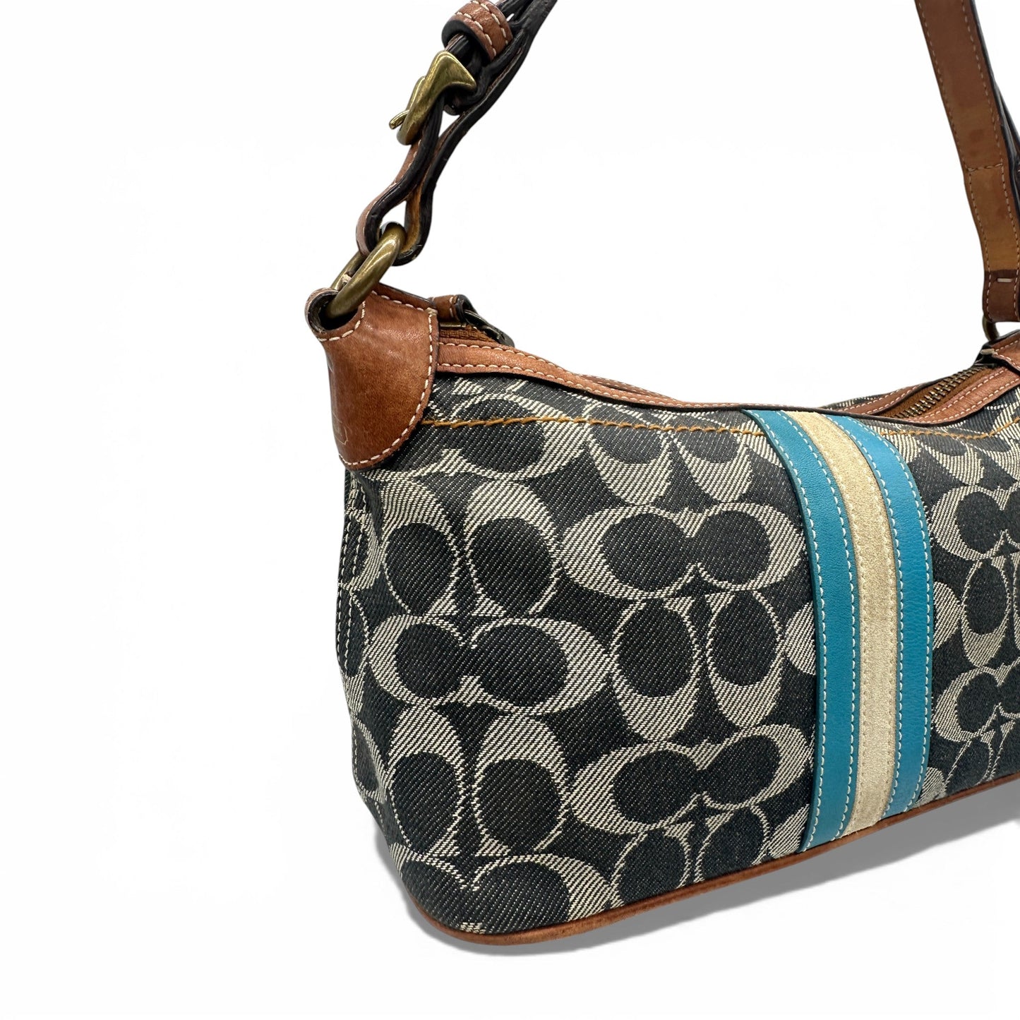 Vintage Coach Sufflette Denim 7041 Shoulder Bag - Thanks it's Vintage