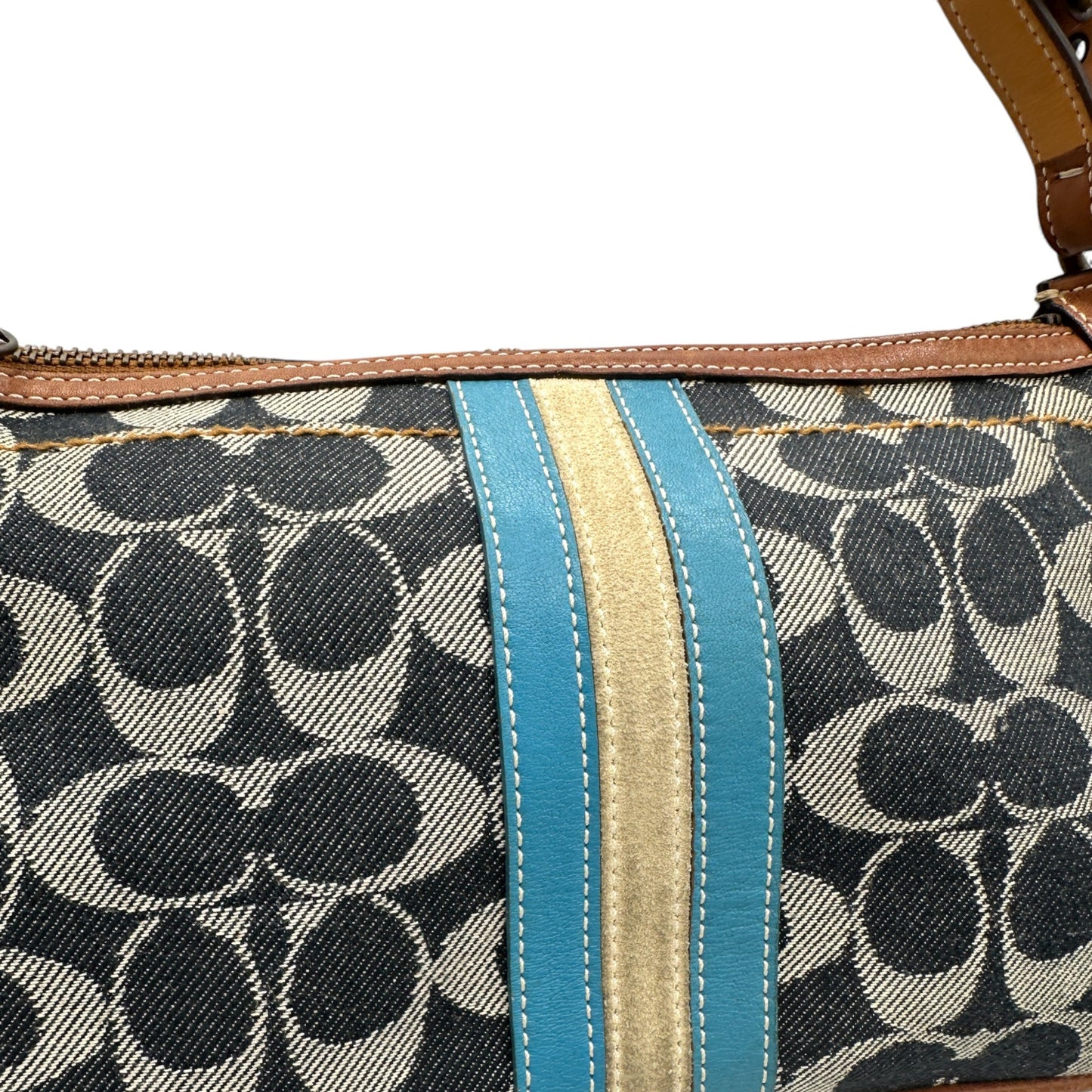 Vintage Coach Sufflette Denim 7041 Shoulder Bag - Thanks it's Vintage