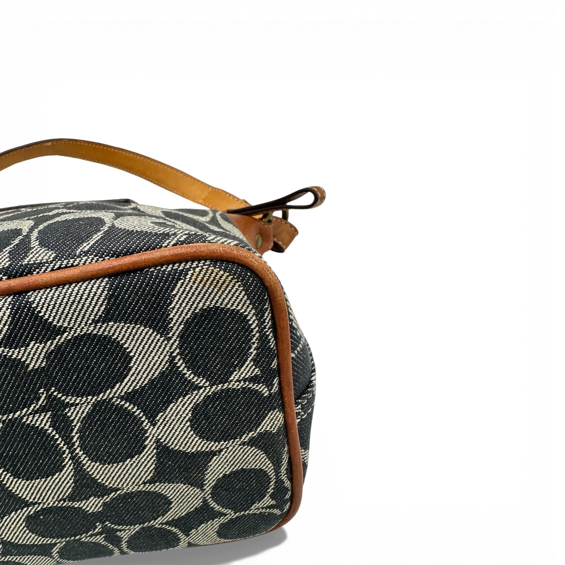 Vintage Coach Sufflette Denim 7041 Shoulder Bag - Thanks it's Vintage