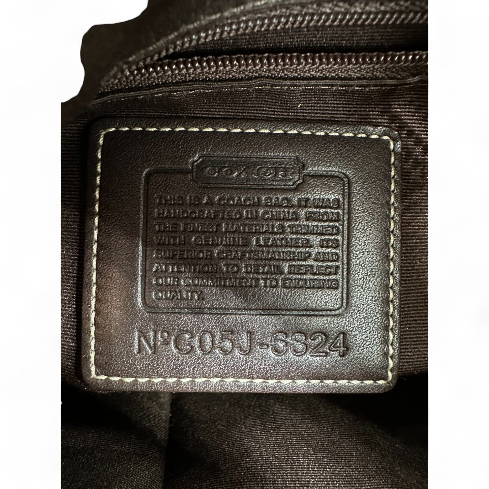 Vintage Coach Vintage Coach 6824 Soho Shoulder Bag in brown and