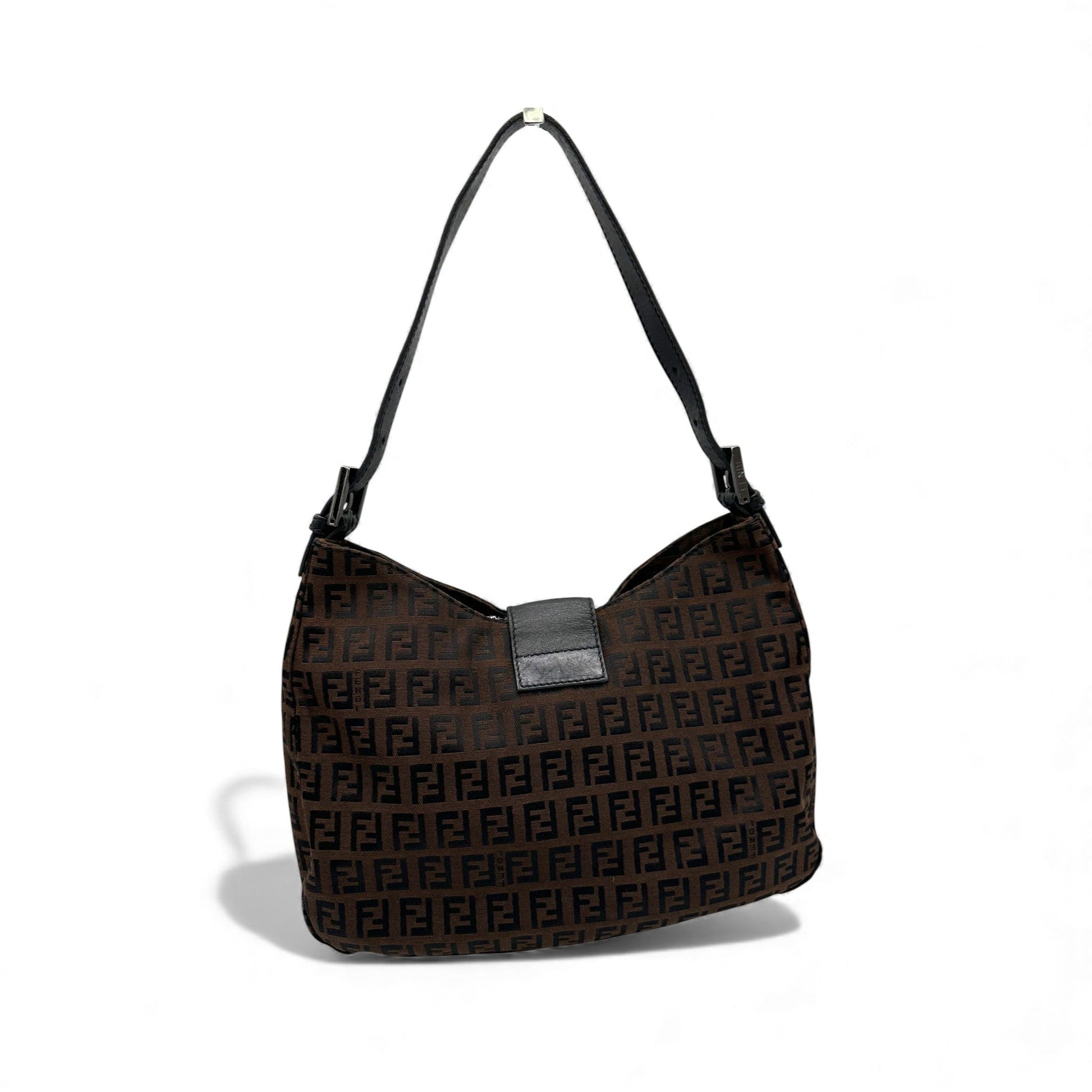 Vintage Fendi Baguette Shoulder Bag Zucchino Monogram - Thanks it's Vintage