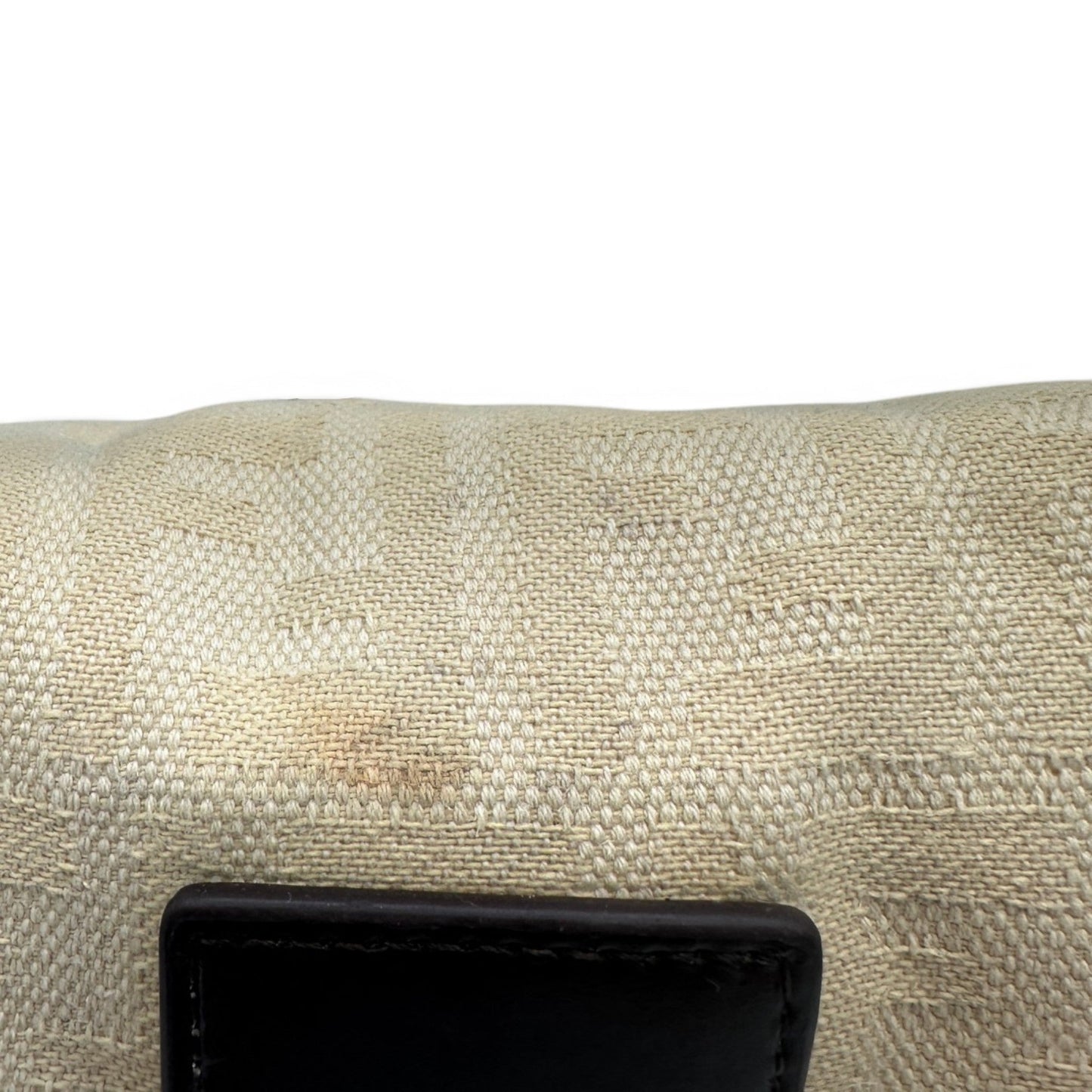 Vintage Fendi Baguette Zucca Flap Shoulder Bag - Thanks it's Vintage