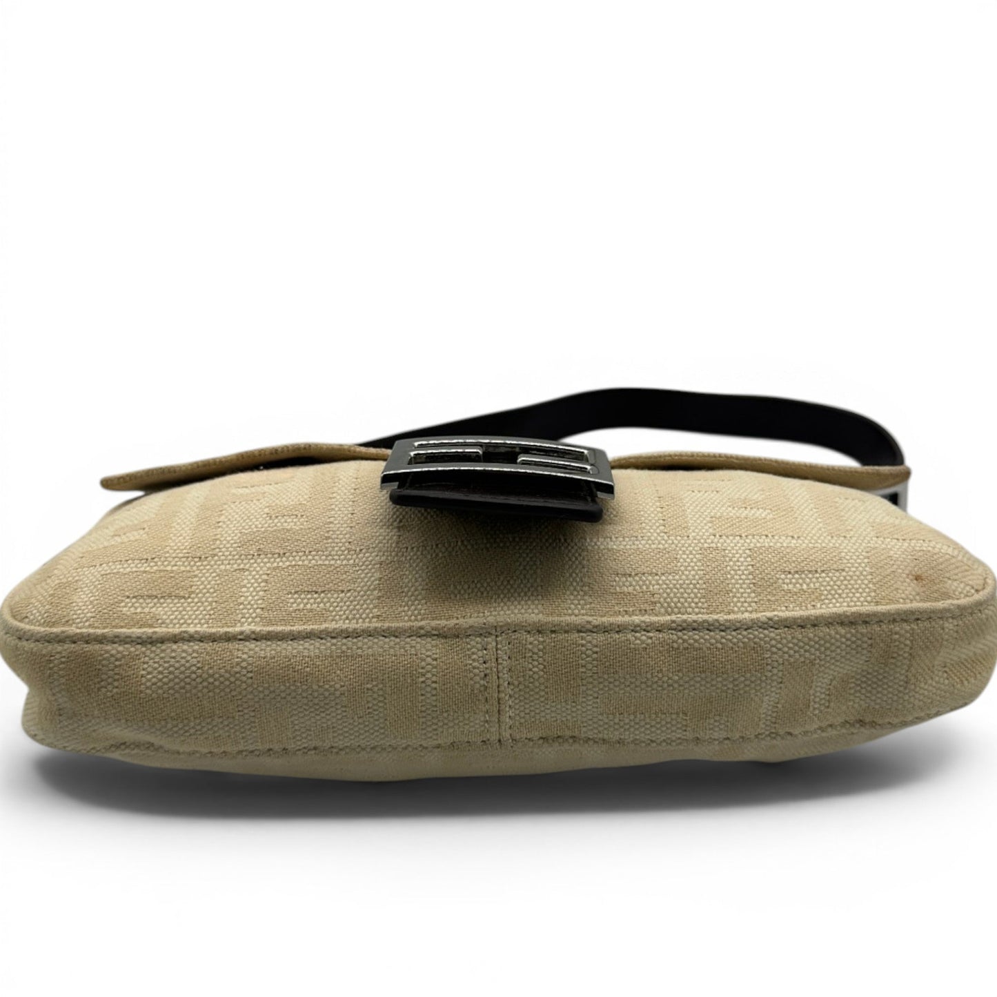 Vintage Fendi Baguette Zucca Flap Shoulder Bag - Thanks it's Vintage