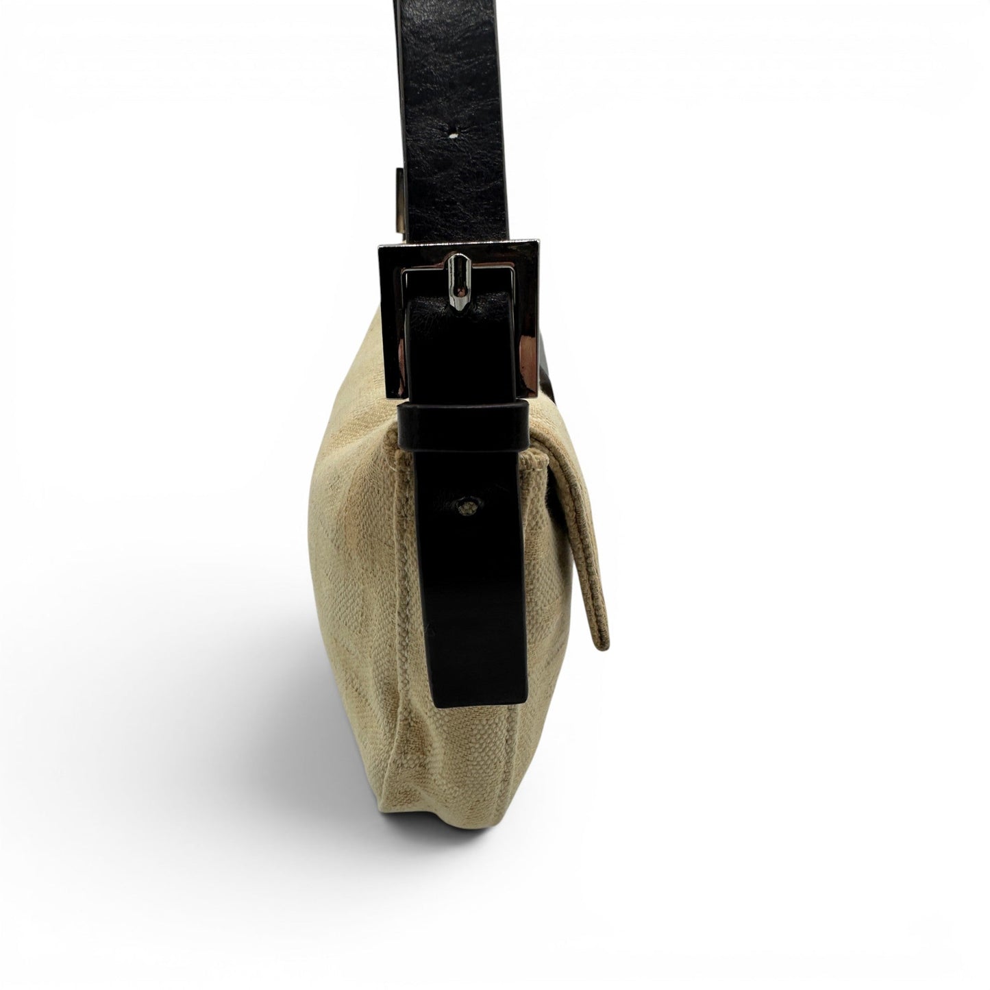 Vintage Fendi Baguette Zucca Flap Shoulder Bag - Thanks it's Vintage