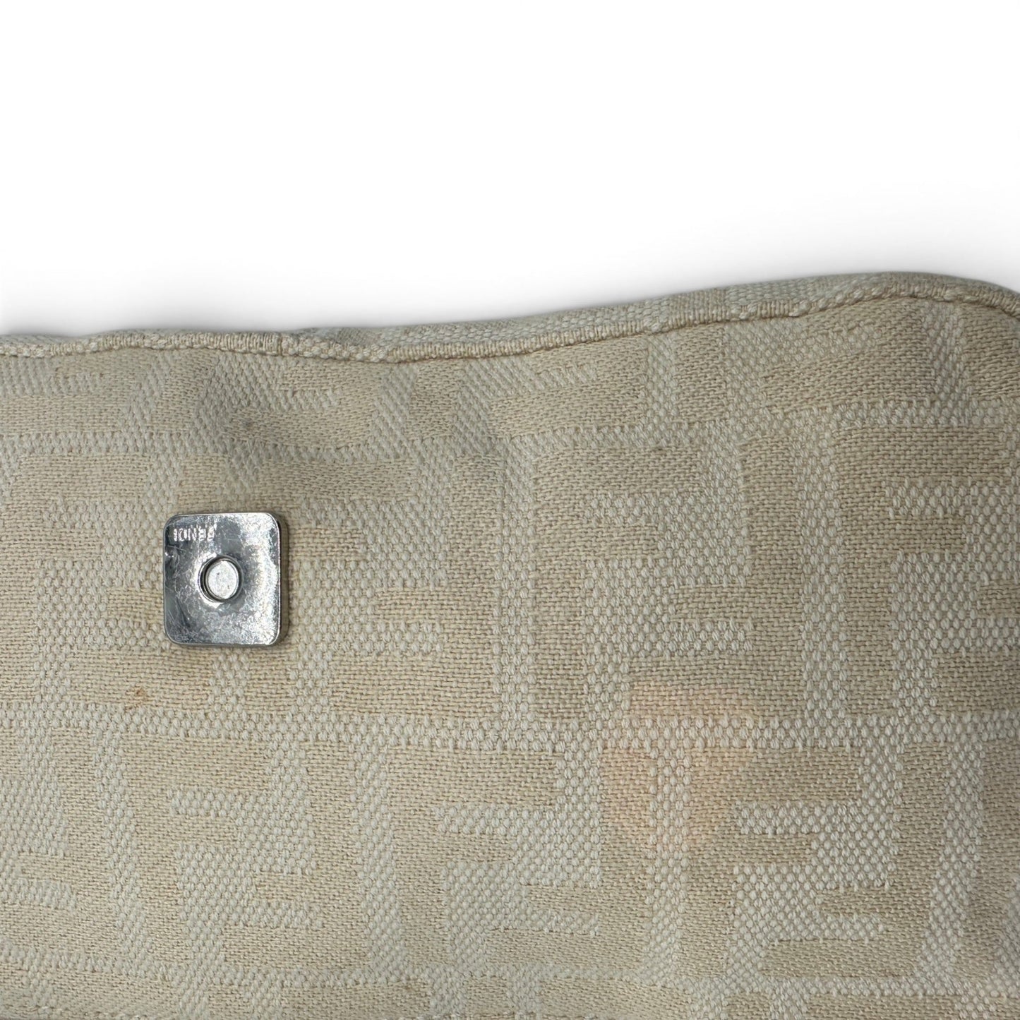Vintage Fendi Baguette Zucca Flap Shoulder Bag - Thanks it's Vintage