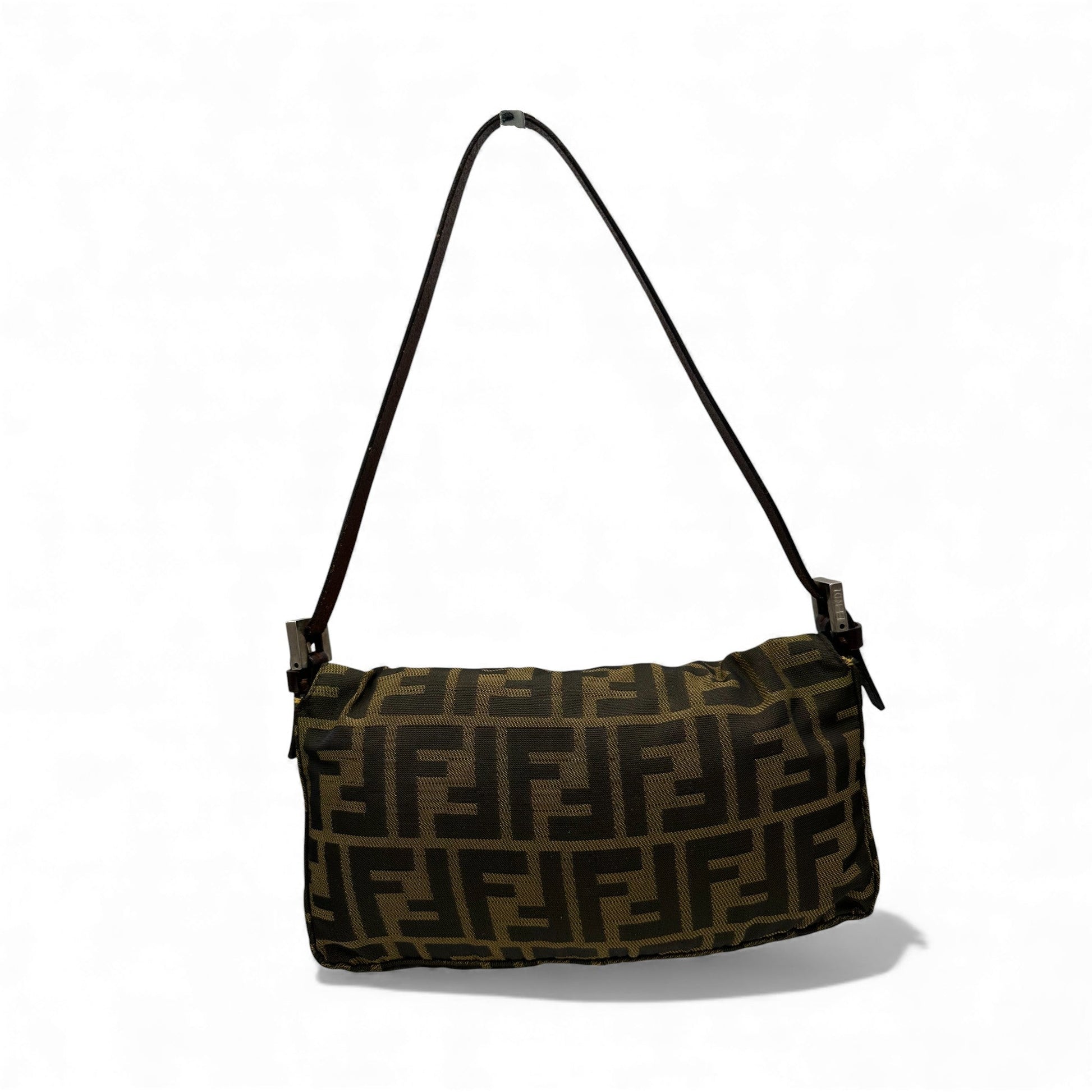 Vintage Fendi Baguette Zucca Monogram Shoulder Bag - Thanks it's Vintage