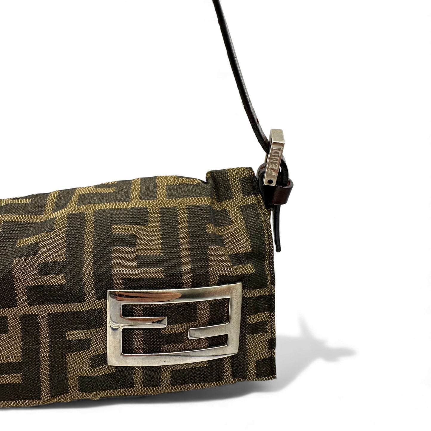Vintage Fendi Baguette Zucca Monogram Shoulder Bag - Thanks it's Vintage