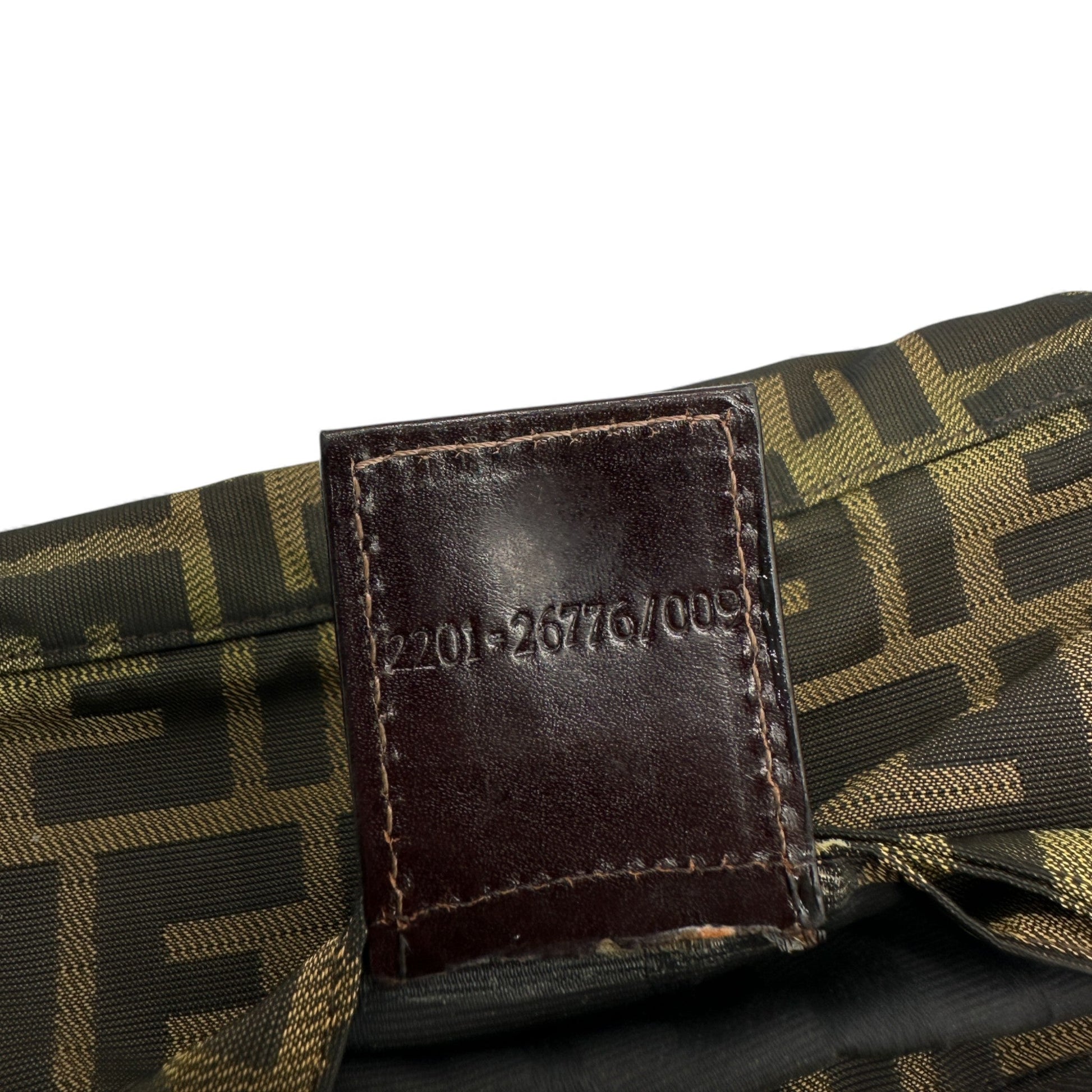 Vintage Fendi Baguette Zucca Monogram Shoulder Bag - Thanks it's Vintage