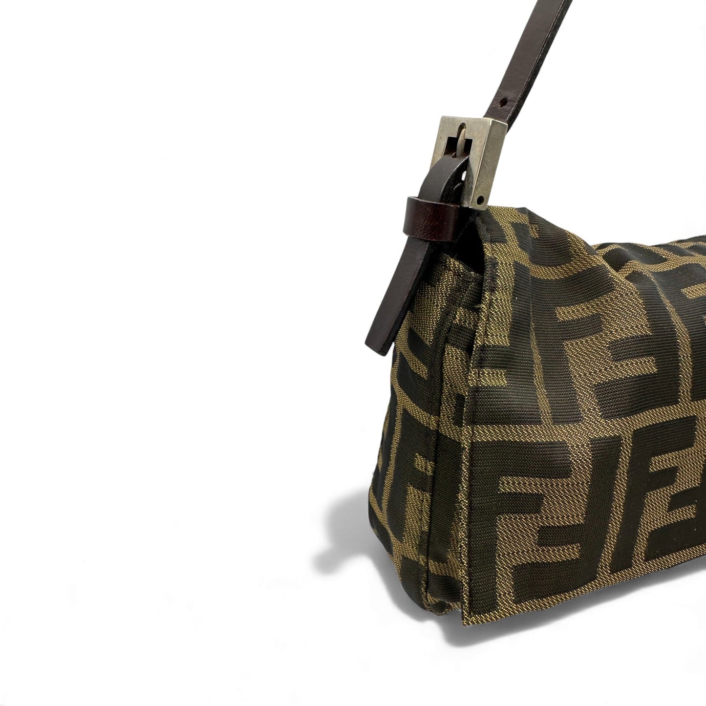 Vintage Fendi Baguette Zucca Monogram Shoulder Bag - Thanks it's Vintage