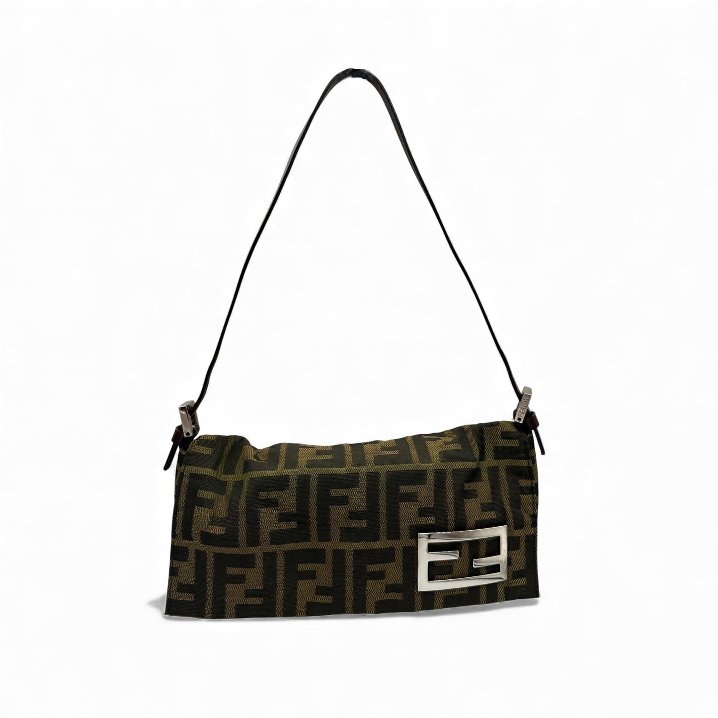 Vintage Fendi Baguette Zucca Monogram Shoulder Bag - Thanks it's Vintage