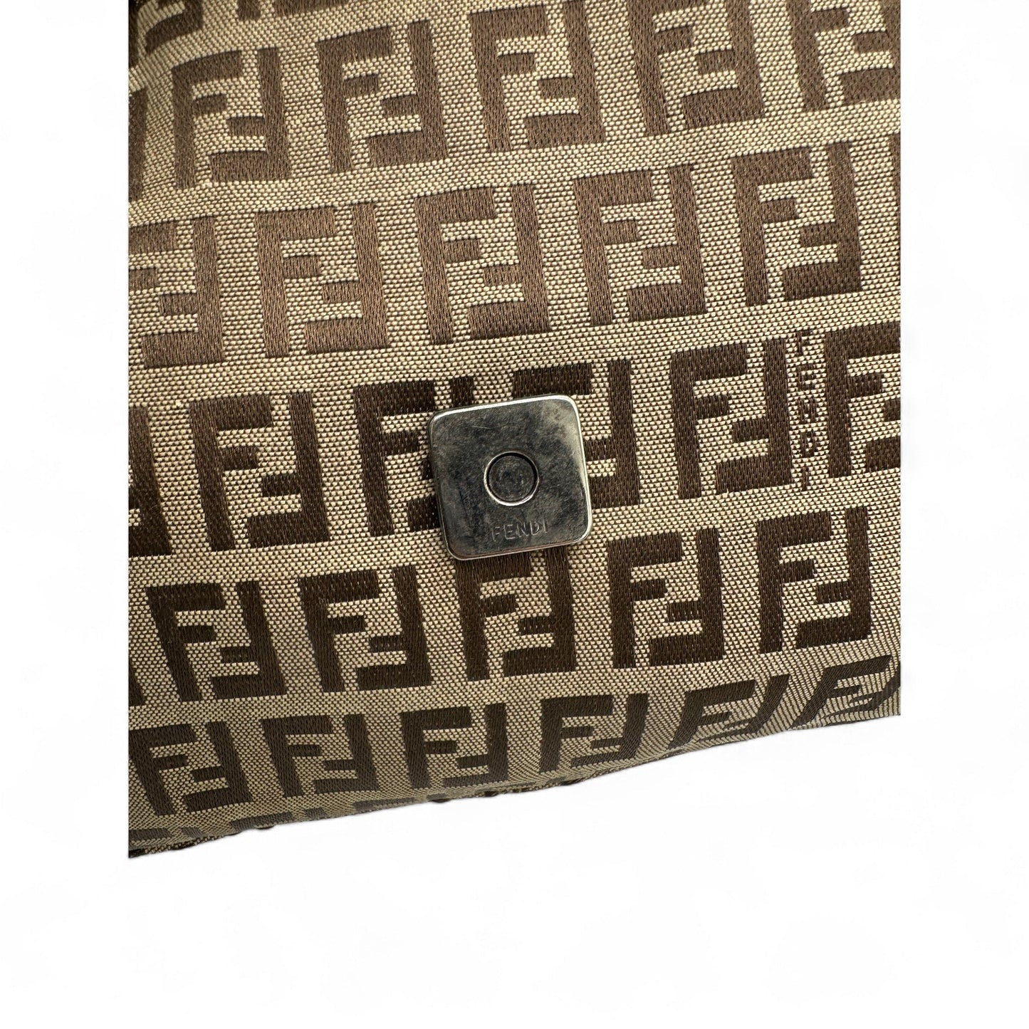 Vintage Fendi Baguette Zucchino Flap Shoulder Bag - Thanks it's Vintage