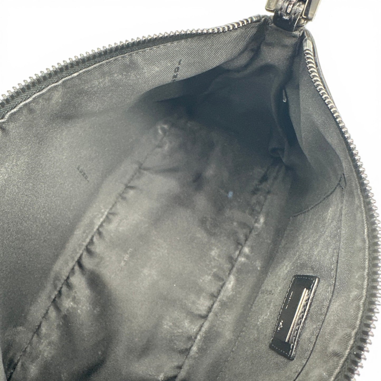 Vintage Fendi Black Zucchino Shoulder Bag - Thanks it's Vintage