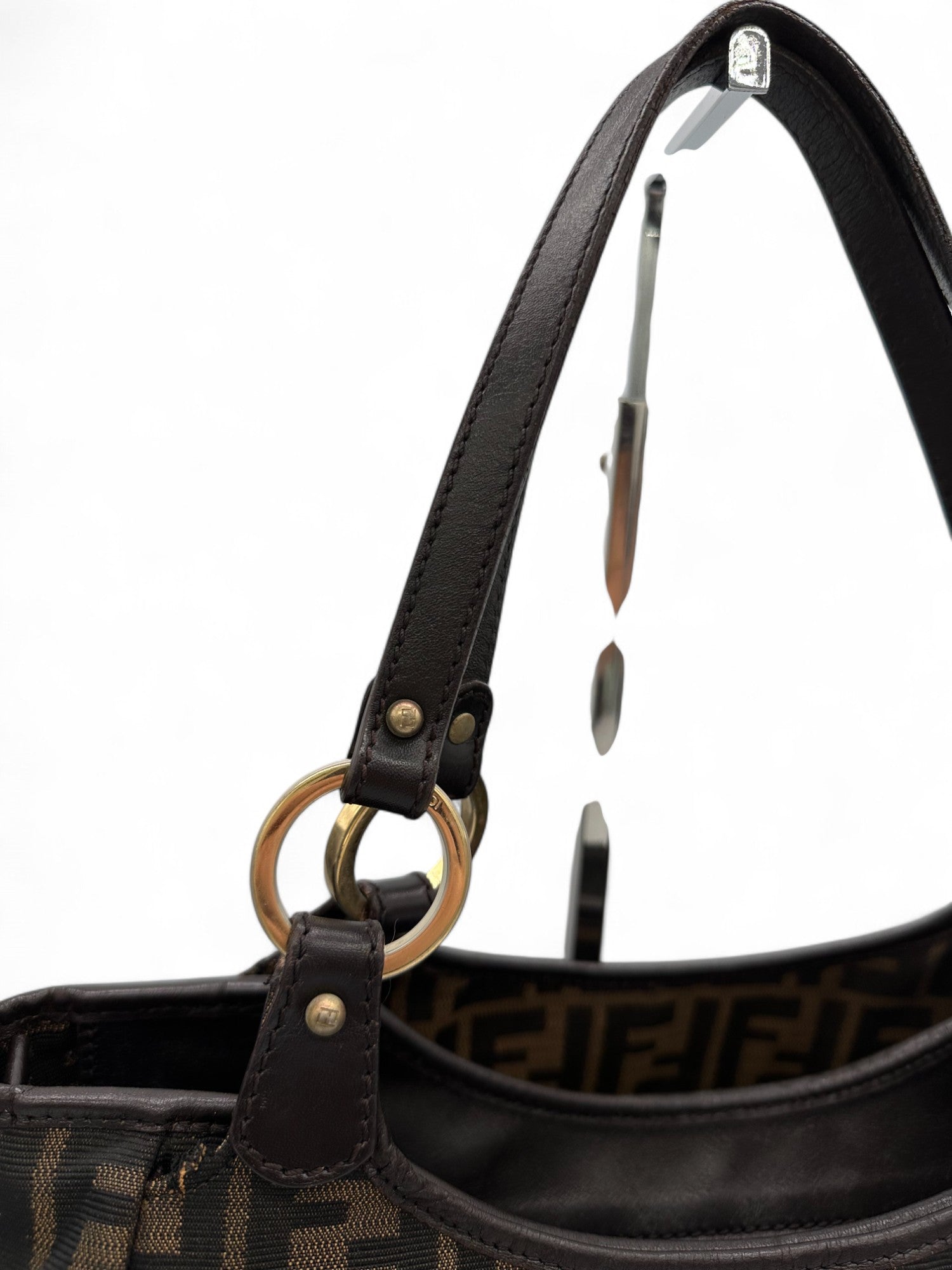 Vintage Fendi Chef Tote Zucca Monogram Shoulder Bag - Thanks it's Vintage