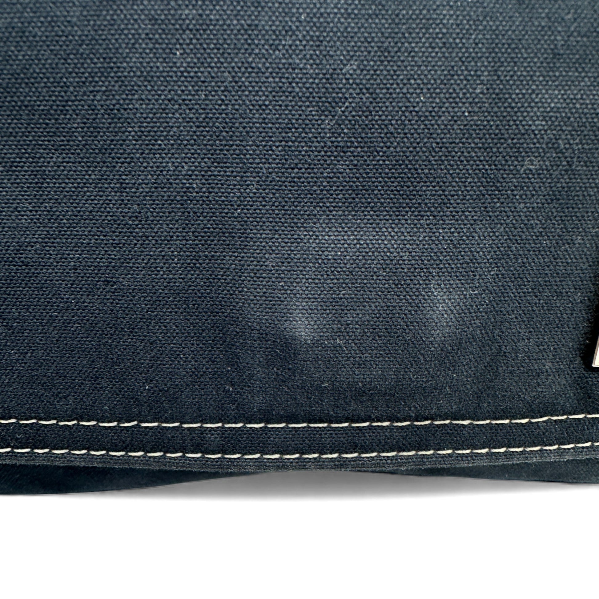 Vintage Fendi Denim Navy Baguette Shoulder Bag - Thanks it's Vintage